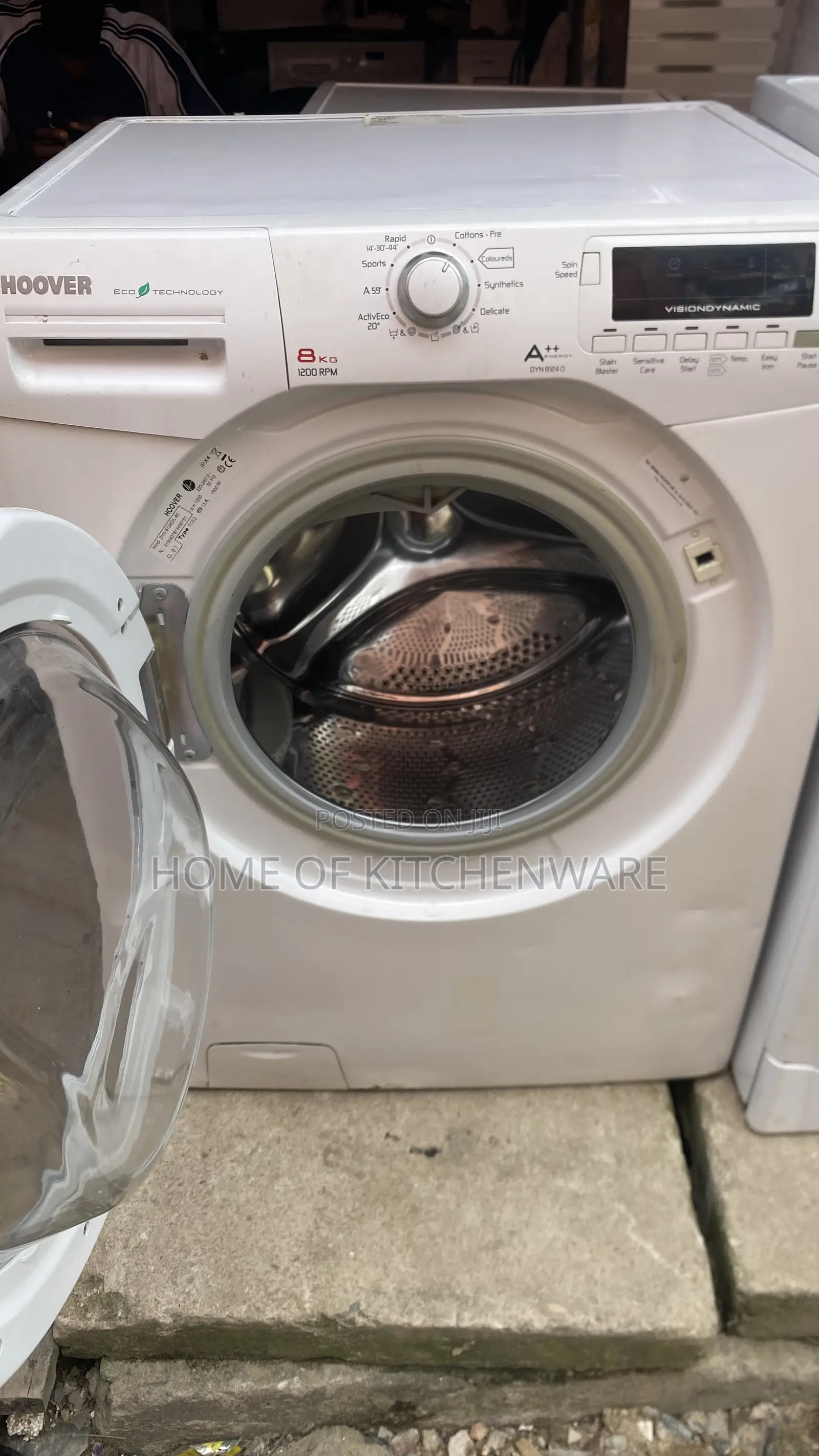 8kg Hoover Inverter Washing Machine