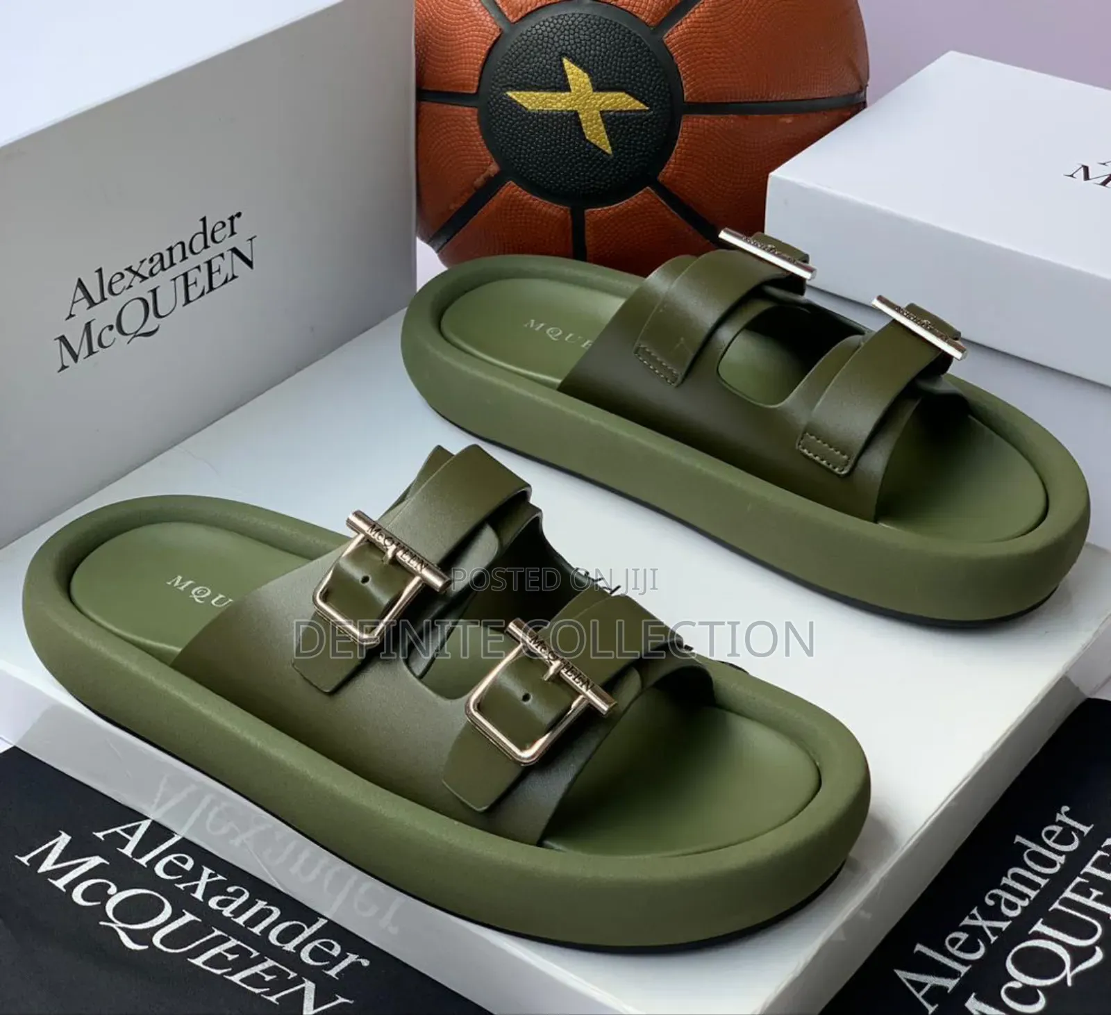 Alexander McQueen Top Luxury Slippers
