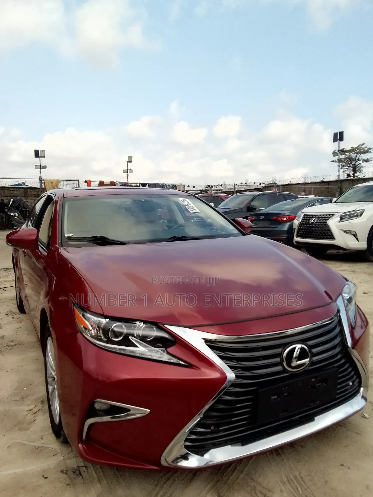 Lexus ES 350 FWD 2015 Red