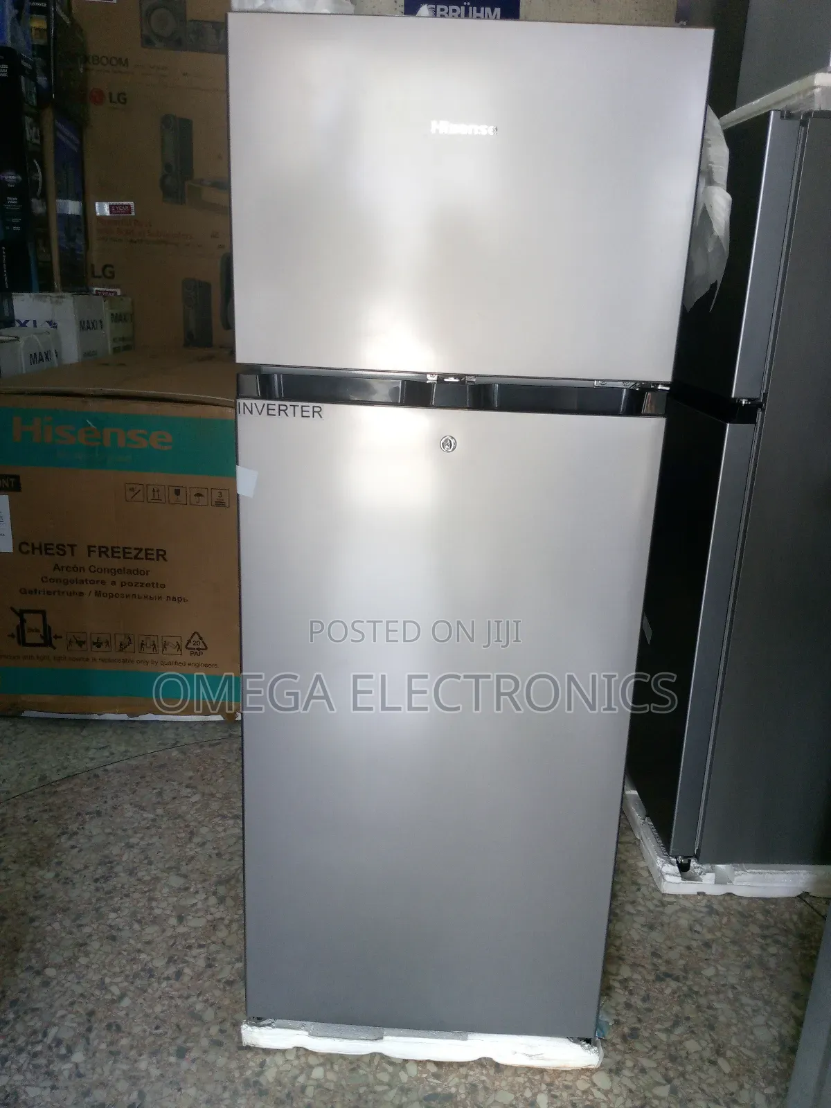 Hisense Fridge 205 Silver Inverter