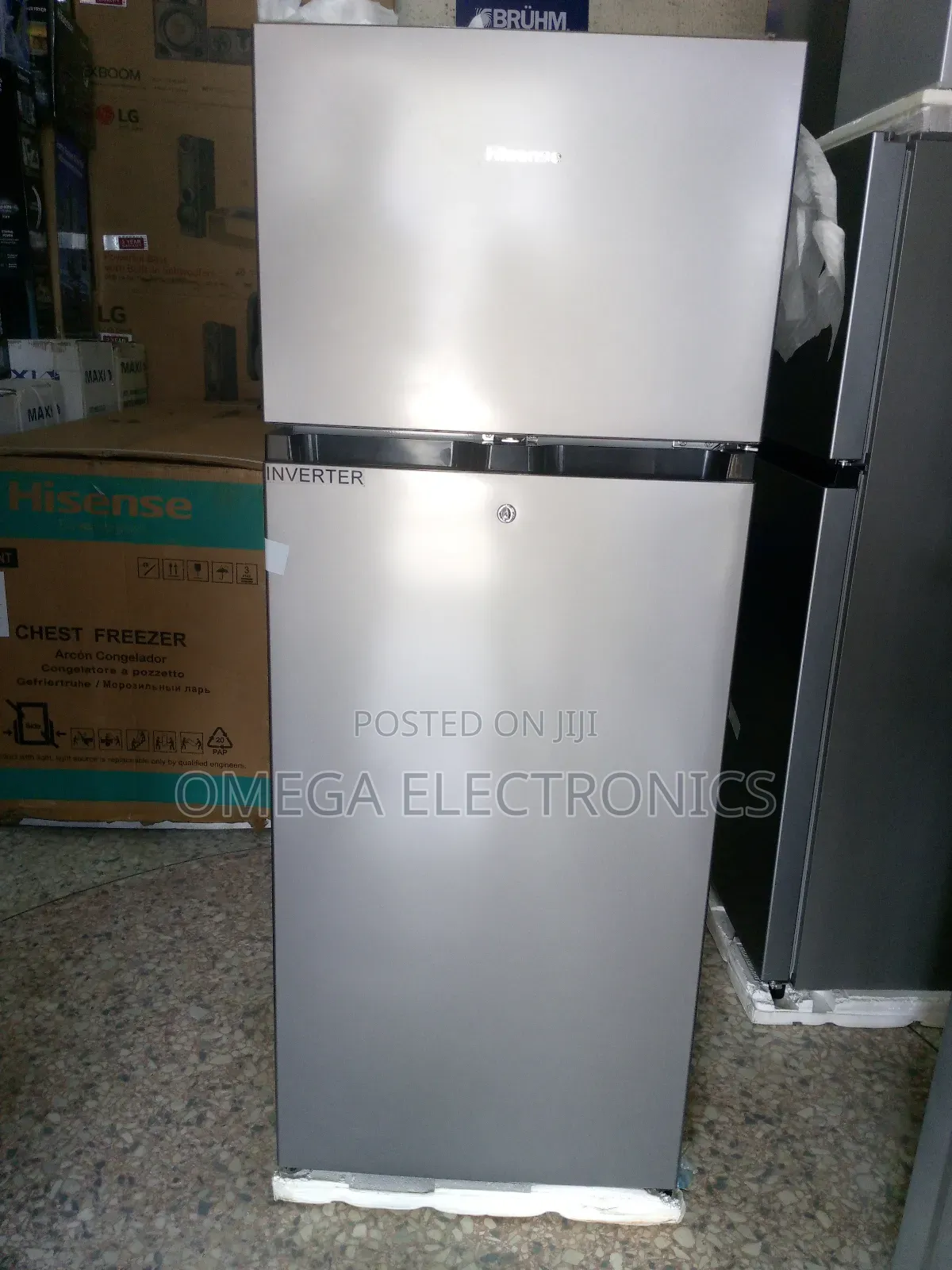 Hisense Fridge 205 Silver Inverter