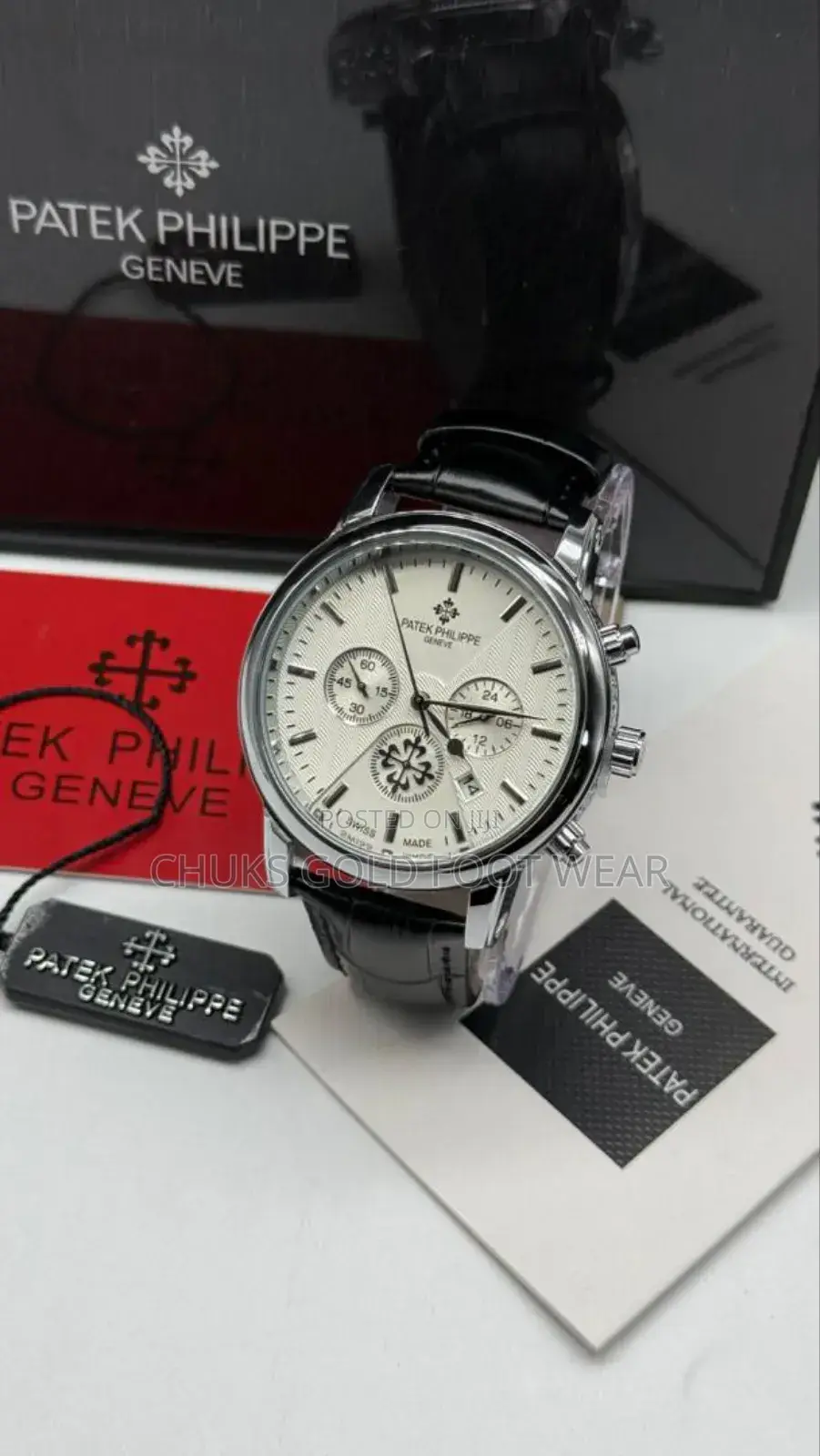 Patek Phillipe Chronograph Leather