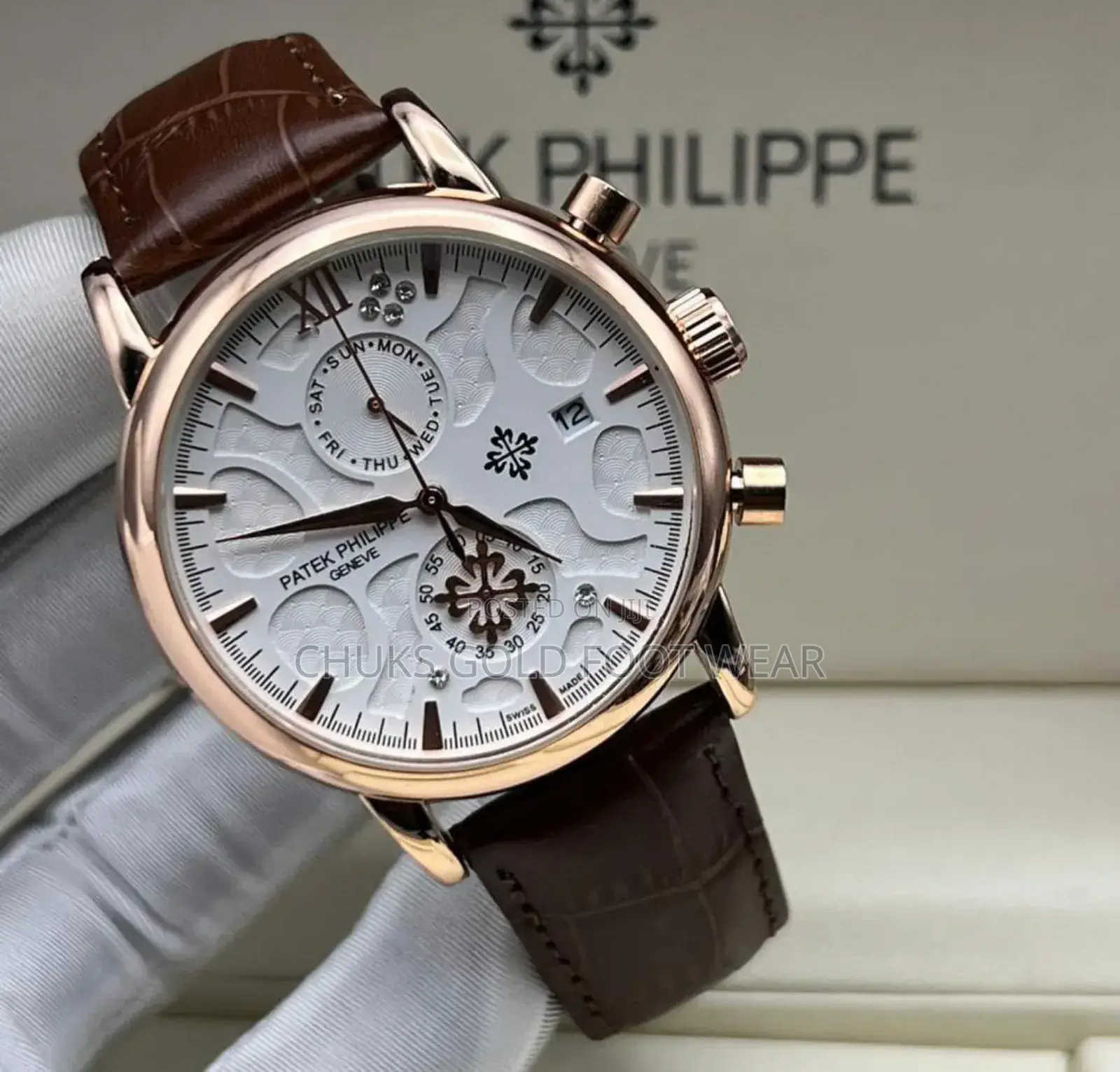 Patek Phillipe Chronograph Leather