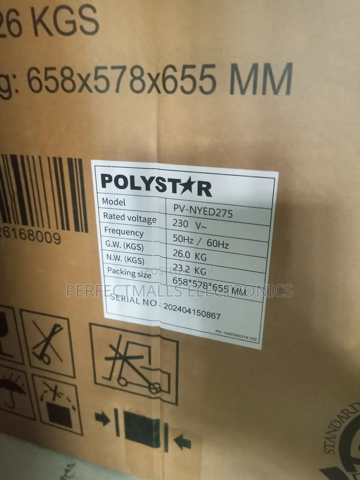 Polystar 65l Built-in Oven Pv-Nyed275