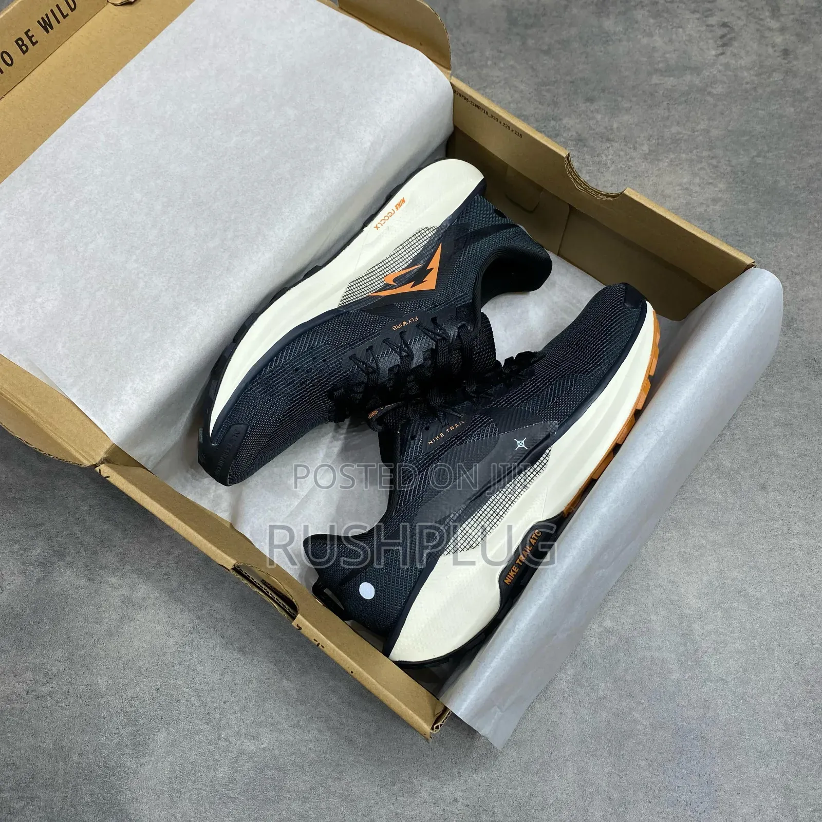 Nike React Pegasus Trail 5 Black Monarch Pale Ivory Off Noir Sneakers