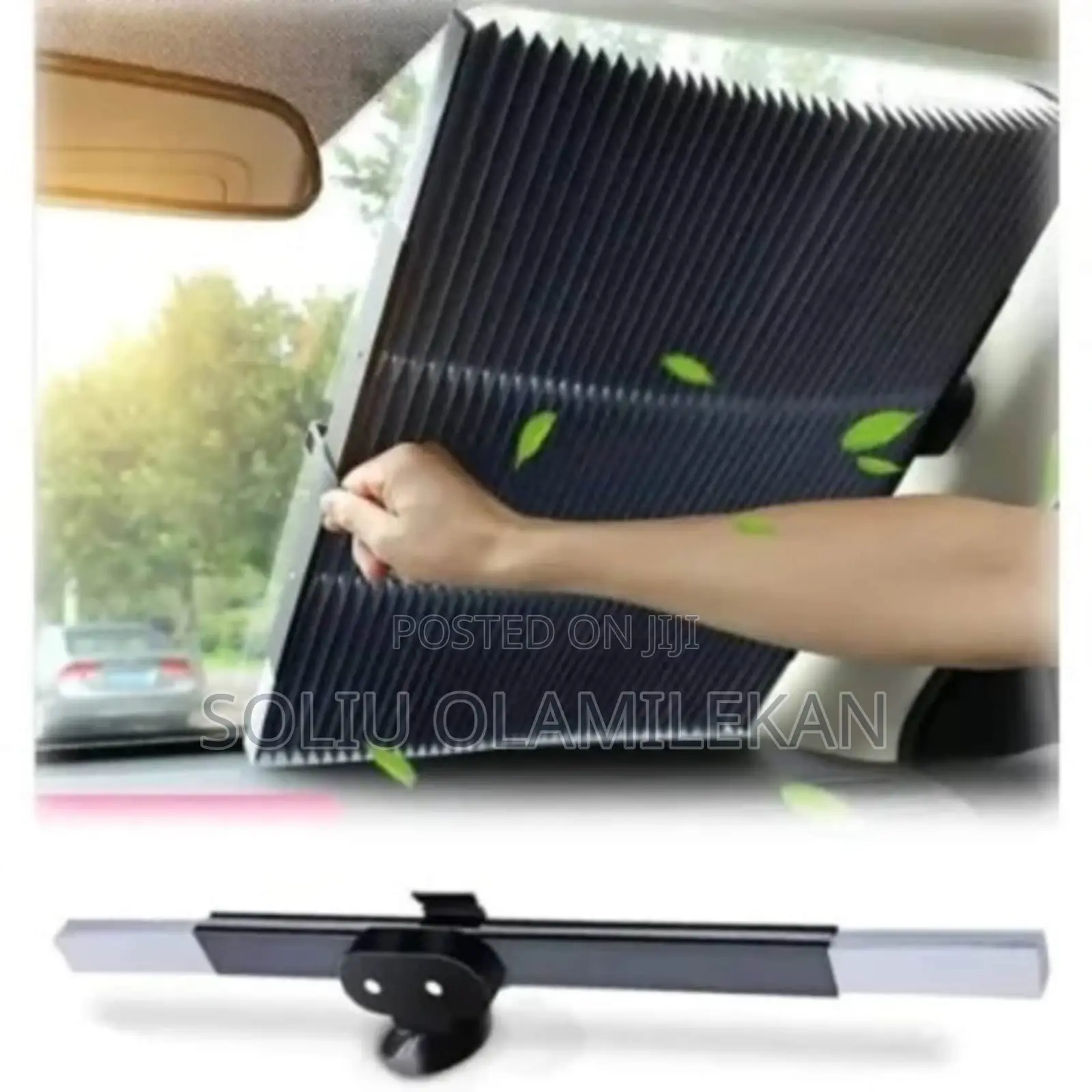 Universal Retractable Windscreen Sunshade Uv Protector After Park Sun