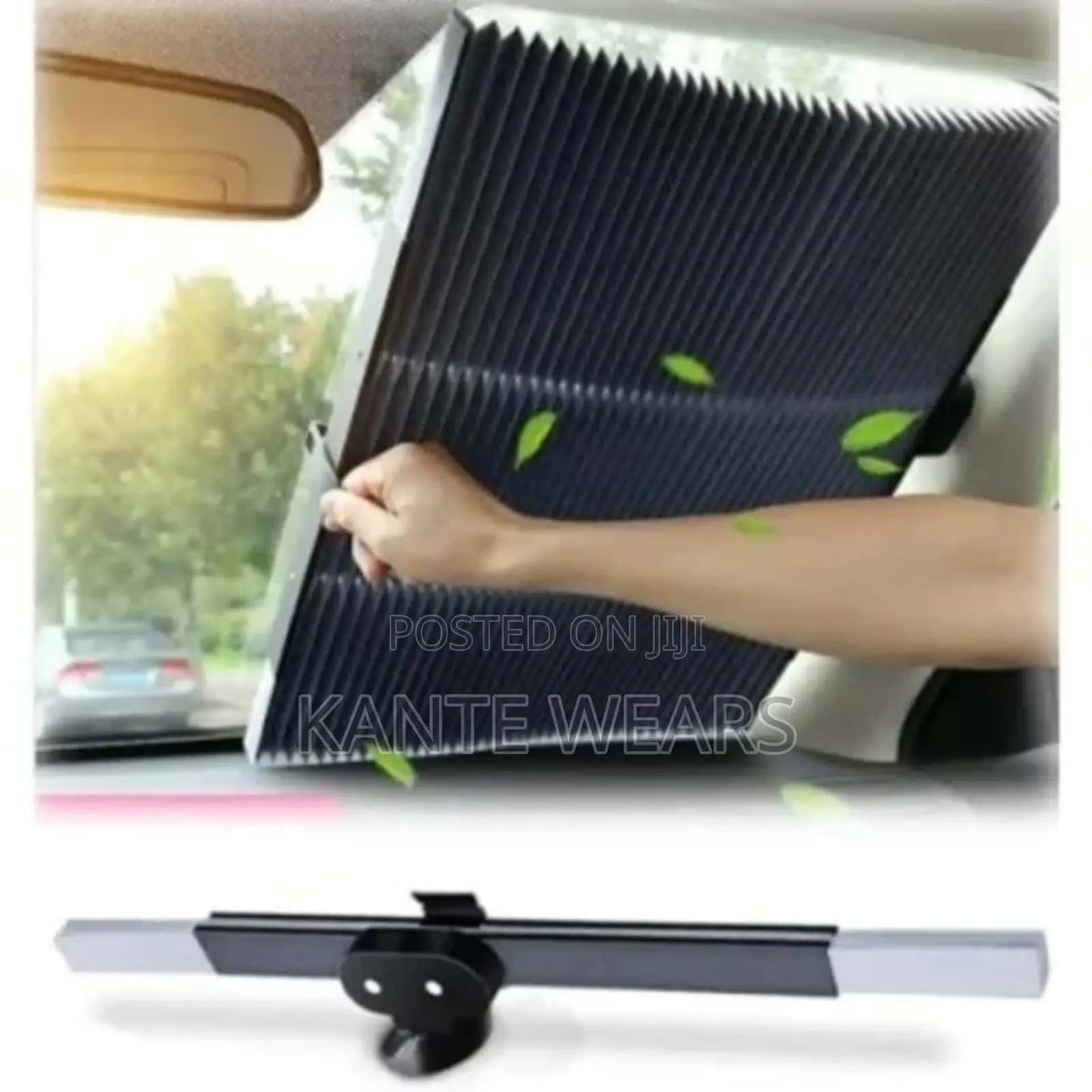 Universal Retractable Windscreen Sunshade Uv Protector After Park Sun