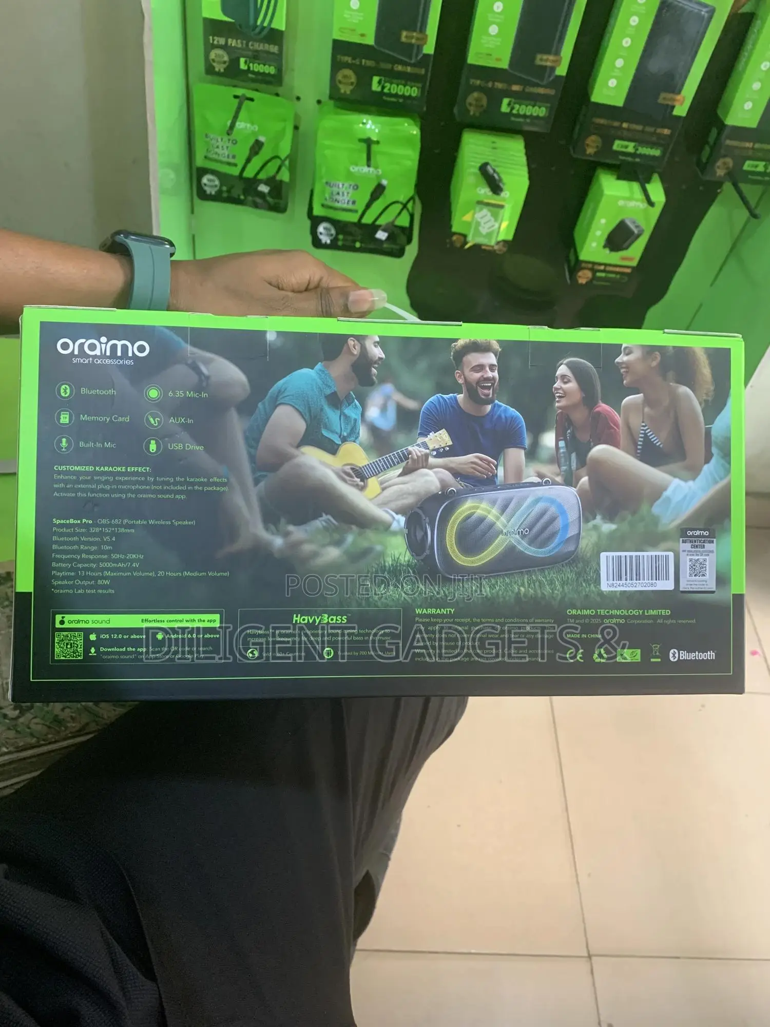 Oraimo Spacebox Pro
