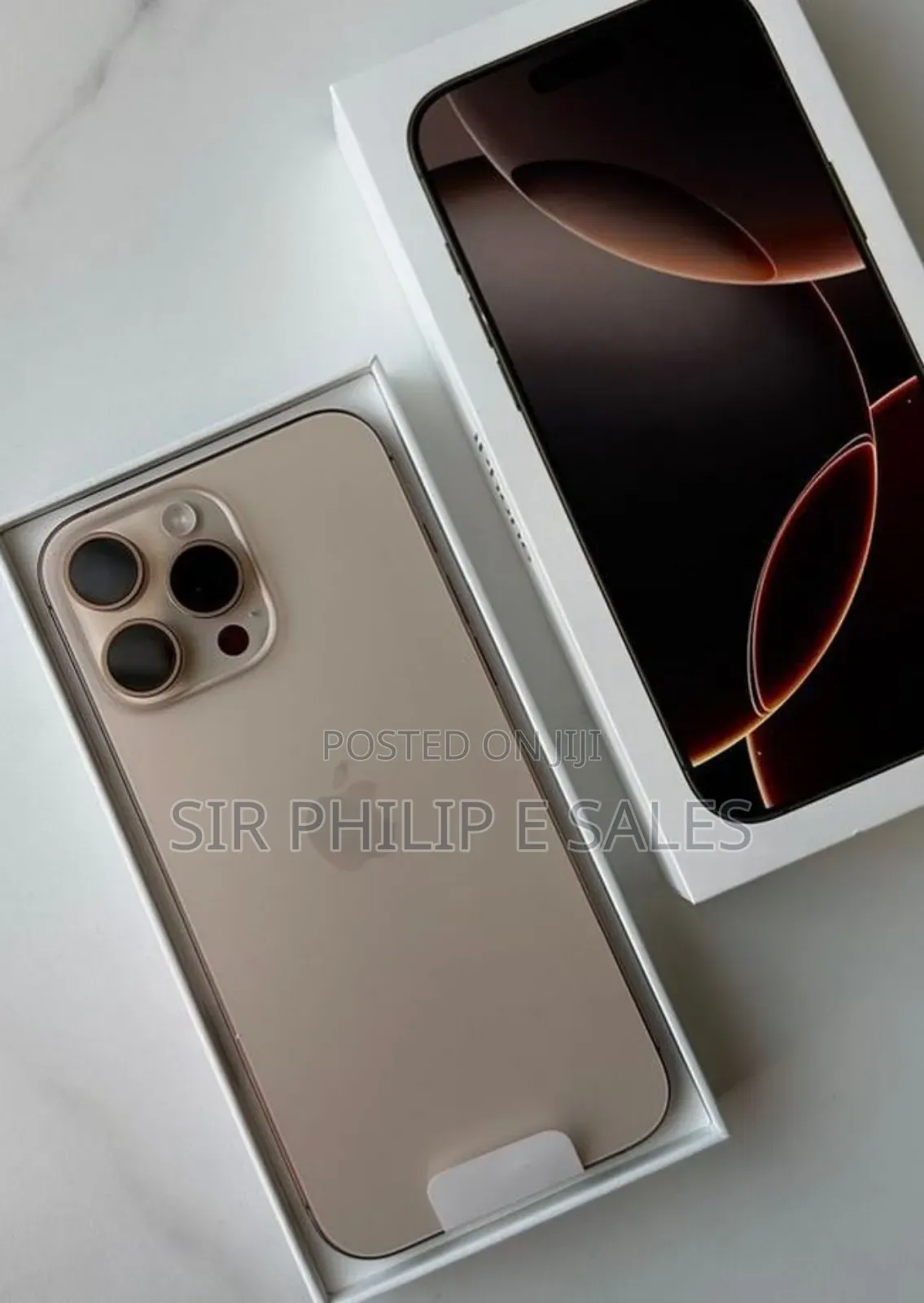 New Apple iPhone 15 Pro Max 256 GB Gold