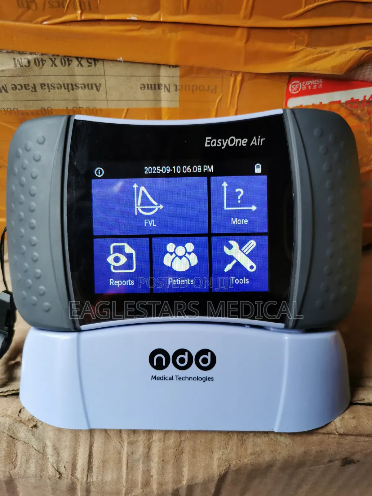 Spirometer With Screen