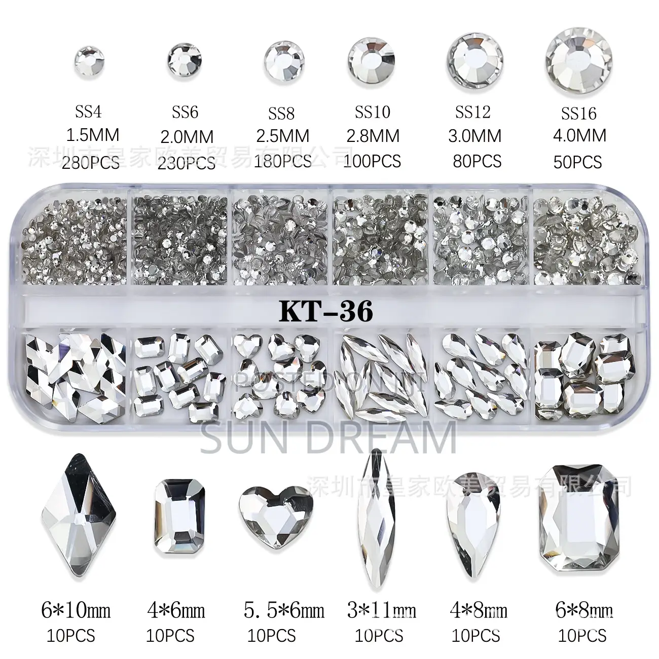 Nail Charms Nail Stone Diamond Design Gems