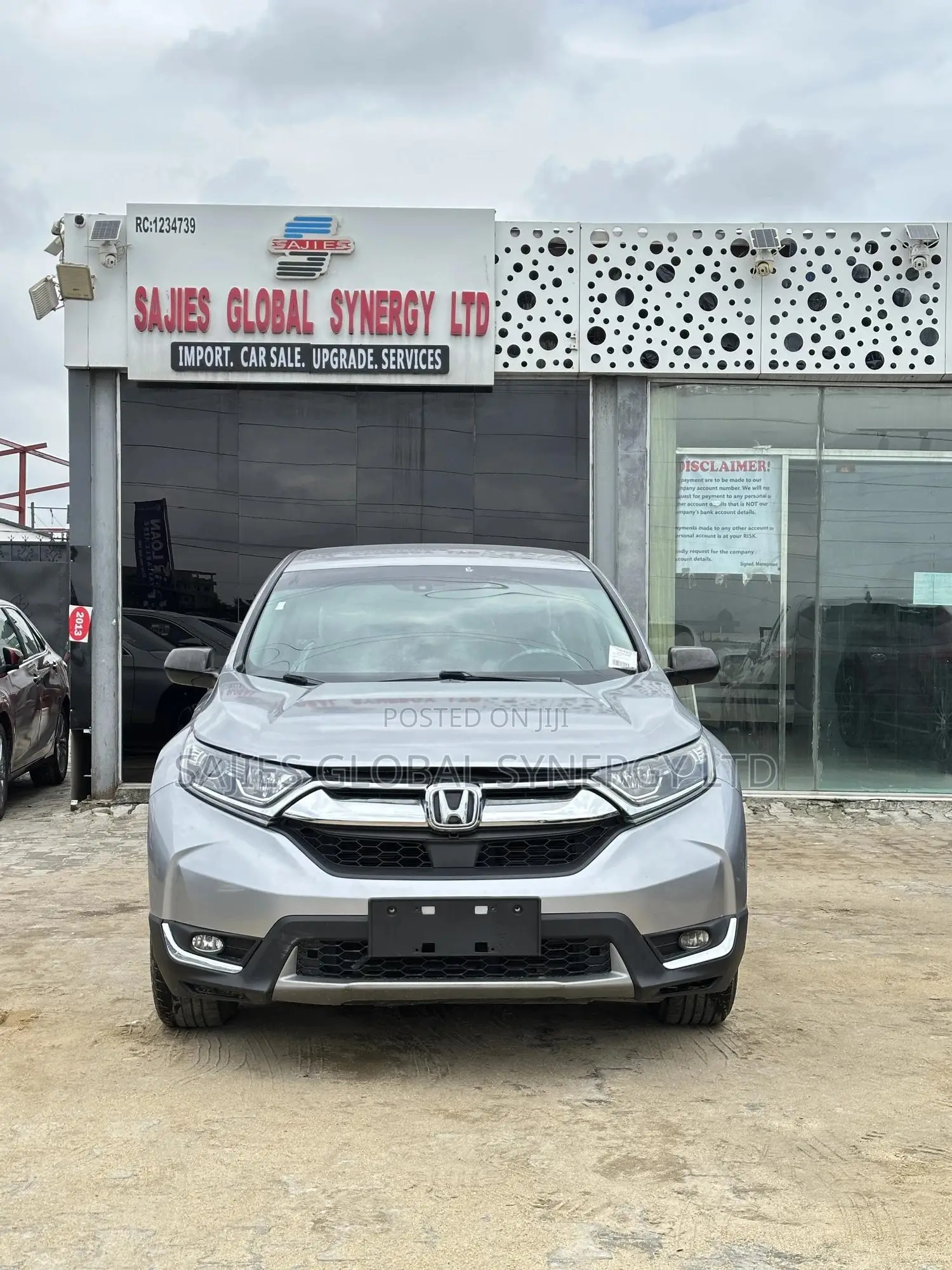 Honda CR-V LX 2.4 2019 Silver