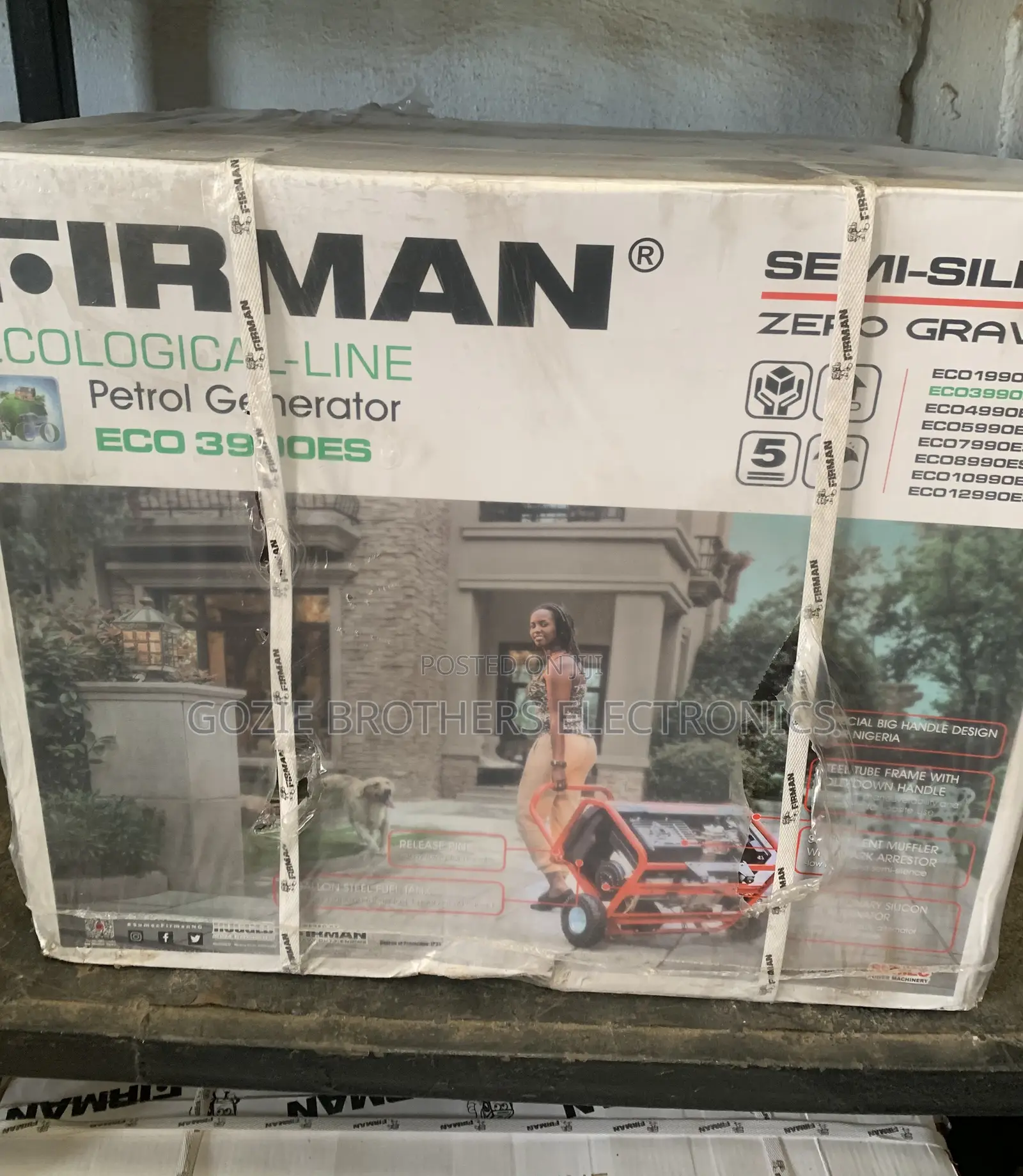 Firman Petrol Generator 3kva Eco39900es