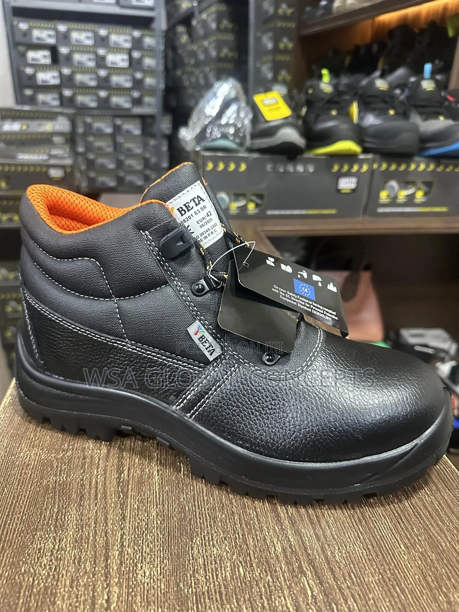 Beta Safety Jogger High Quality Black Safety Boots