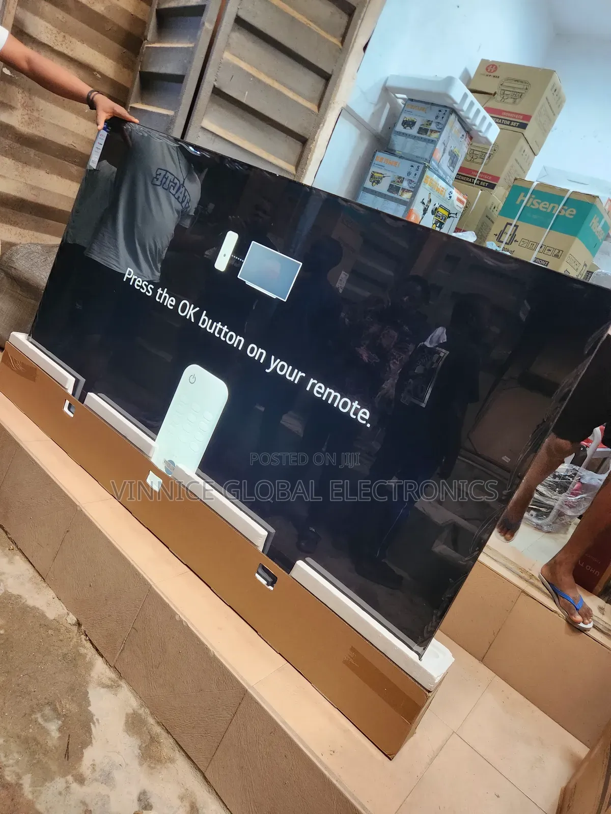 Lg Smart Television Set Powered by Webos Real Frameless