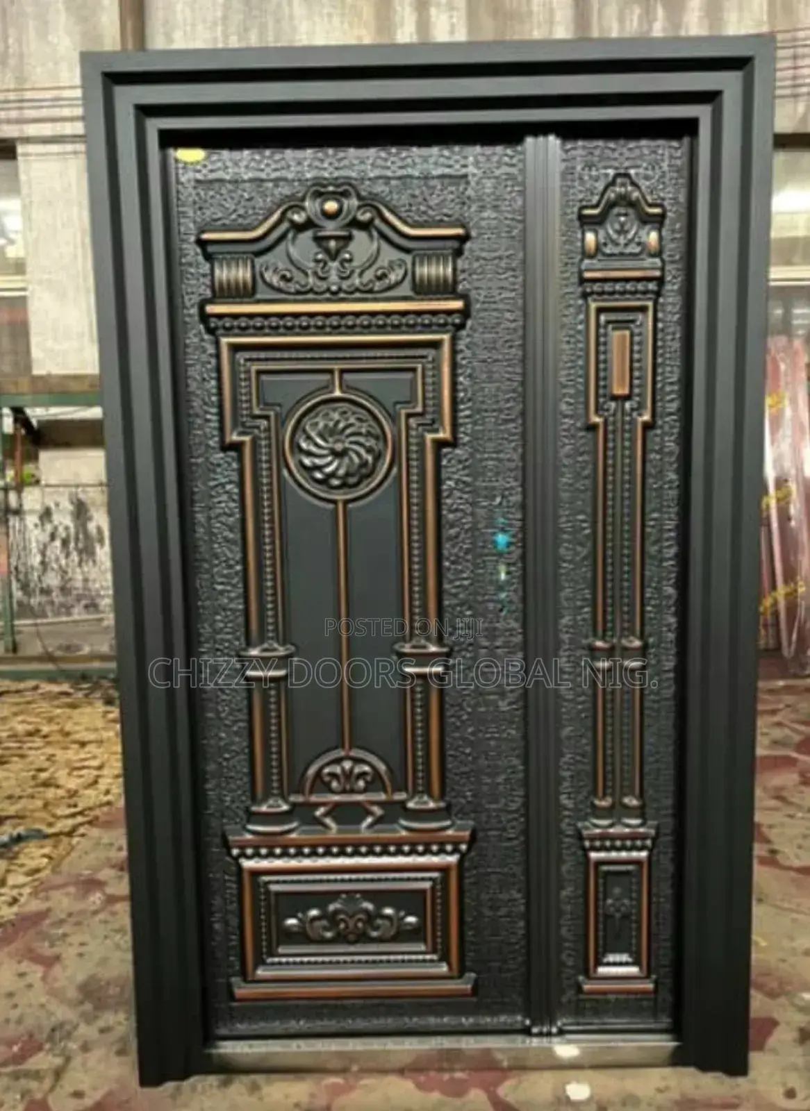 Italian Copper Cast Door Full Gauge 100mm 7ft by 4ft