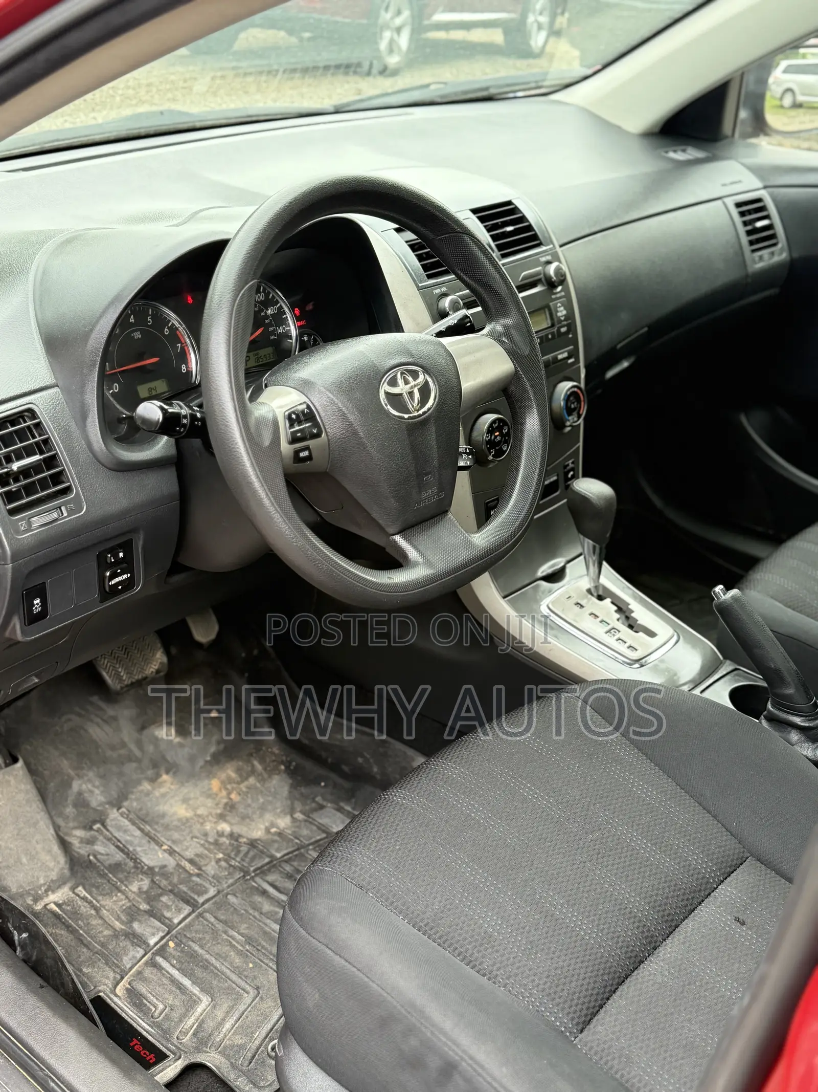 Toyota Corolla S 4dr Sedan (1.8L 4cyl 4A) 2011 Red