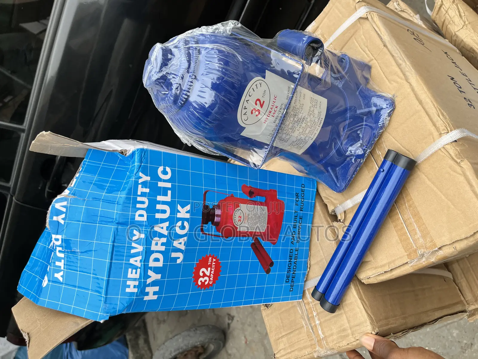 32ton Jack Blue Heavy Duty Hydraulic