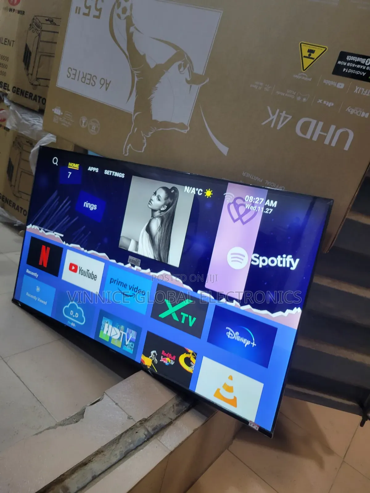 55inches Hisense Android Television Uhd