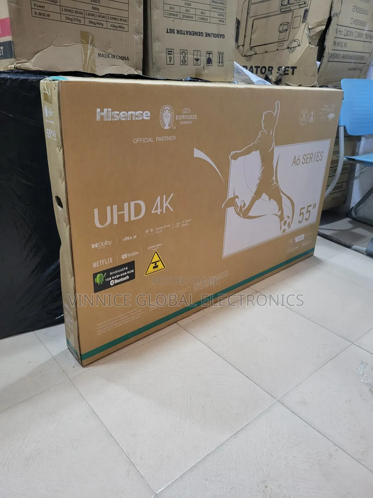 55inches Hisense Android Television Uhd