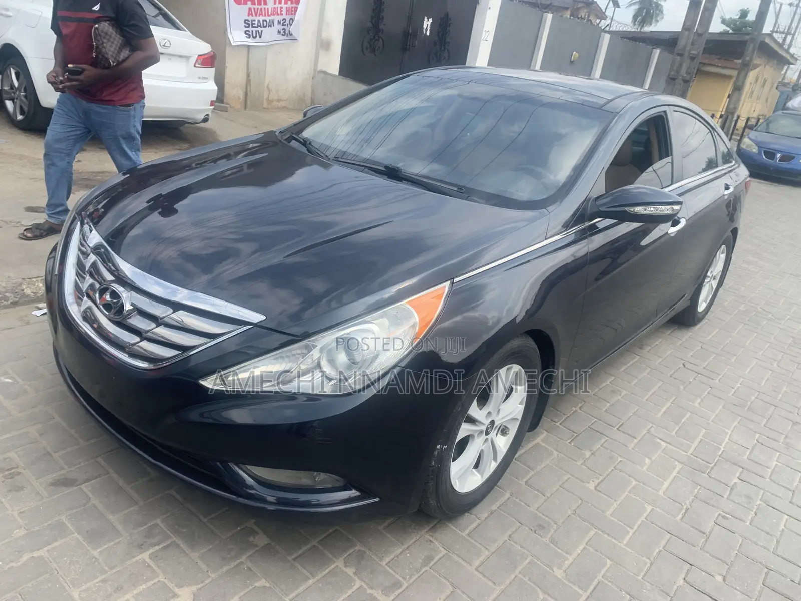 Hyundai Sonata Limited Sedan FWD (2.4L 4cyl 6A) 2012 Blue
