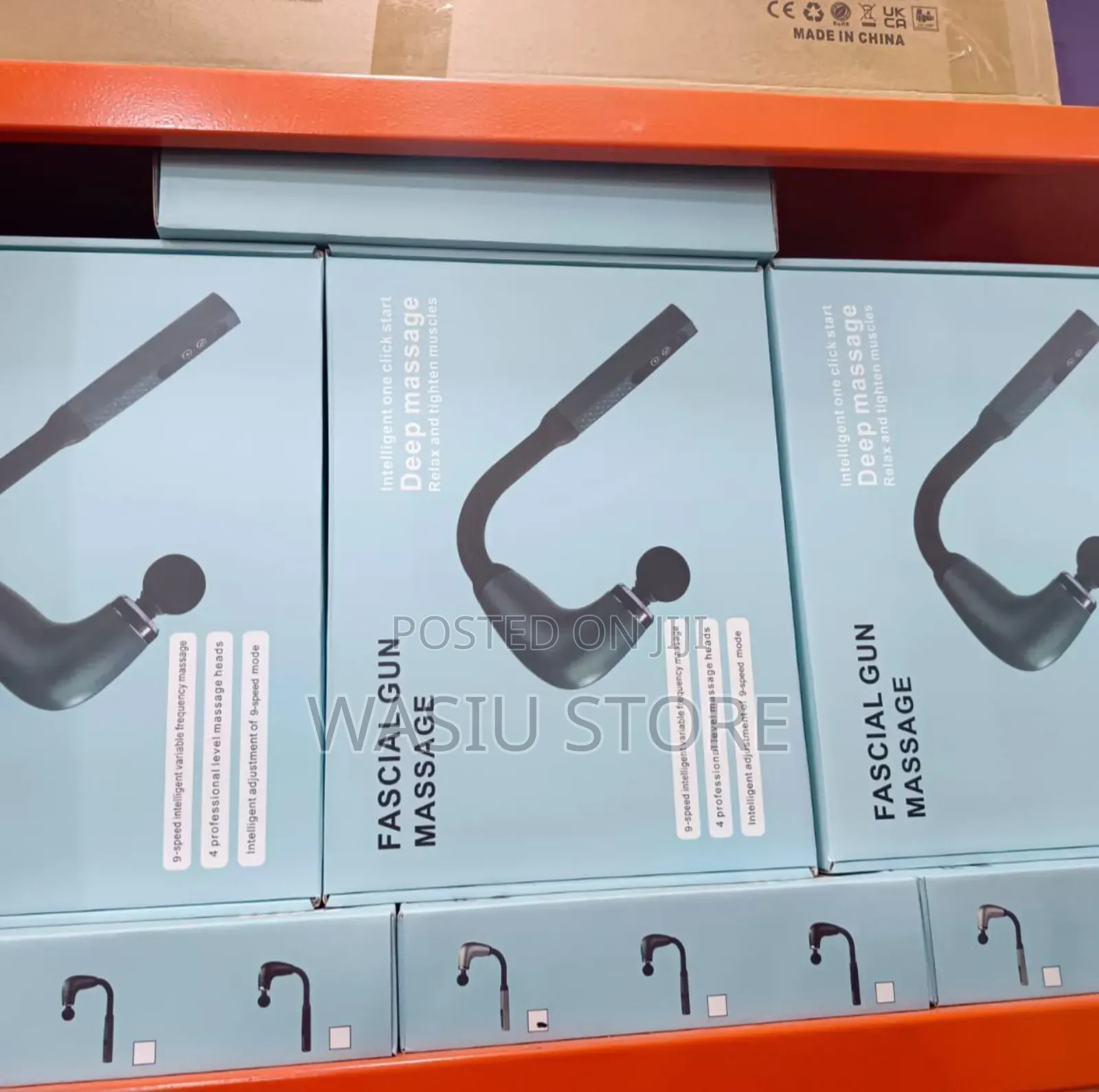Handheld Curved Handles Massage Gun