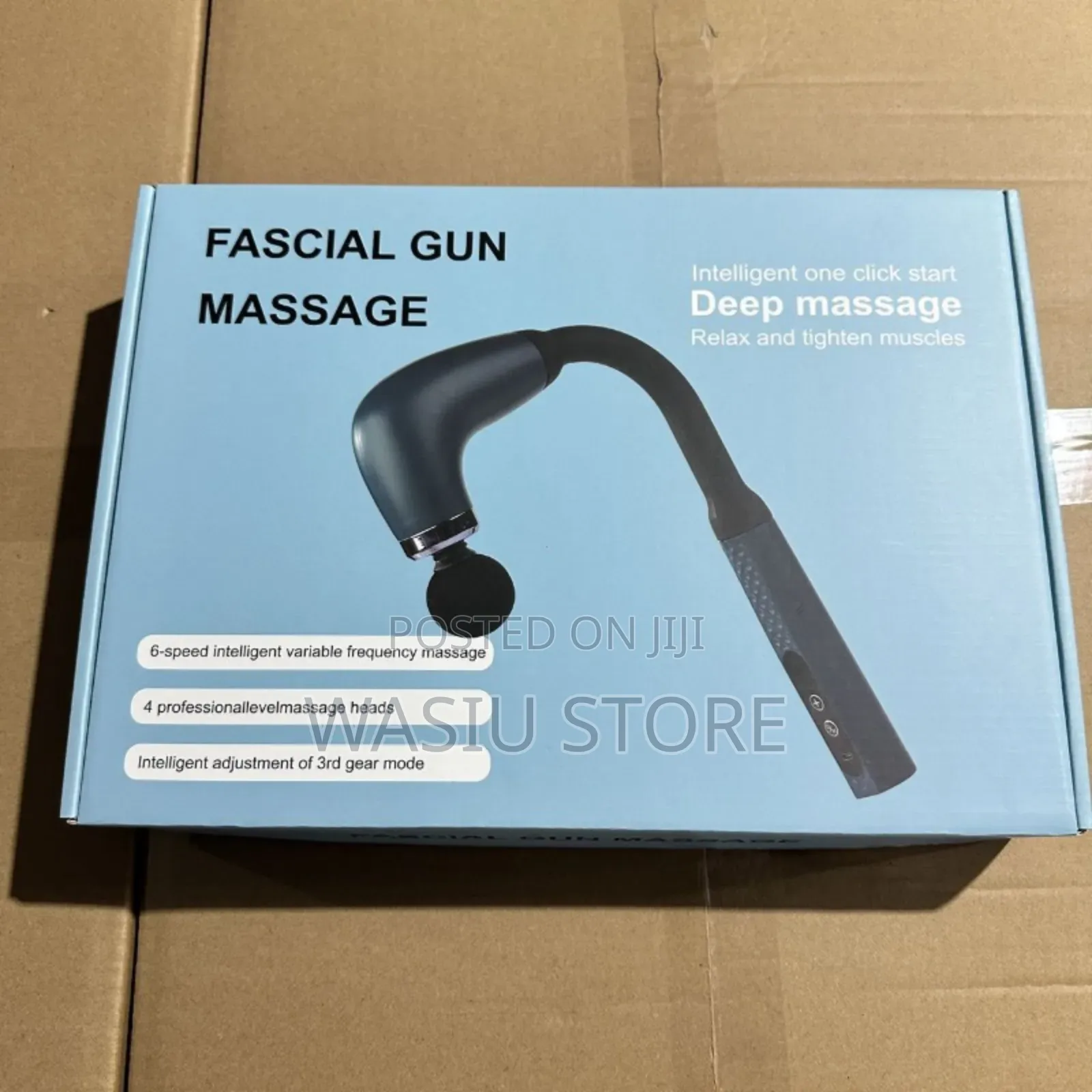 Handheld Curved Handles Massage Gun