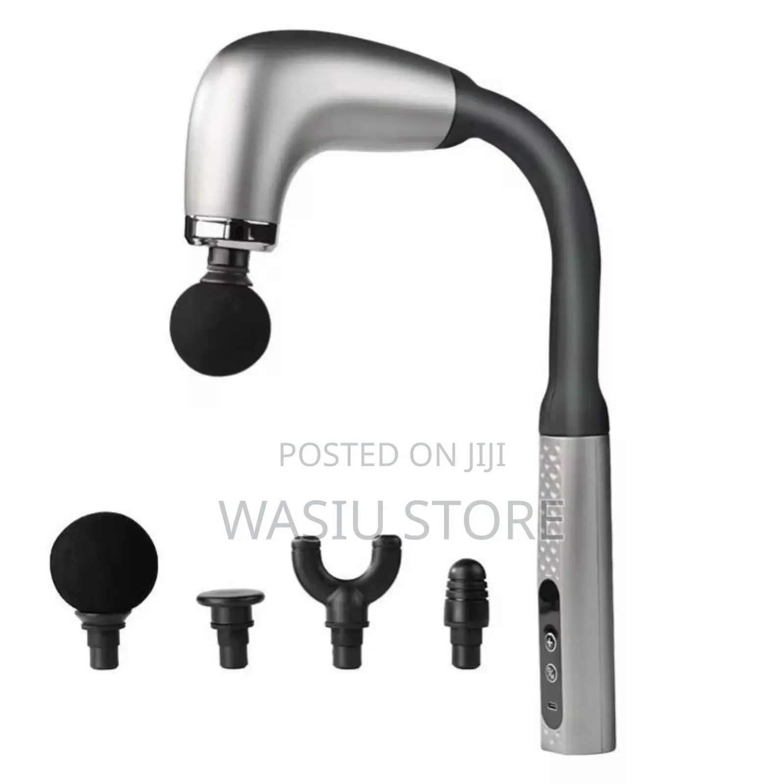 Handheld Curved Handles Massage Gun