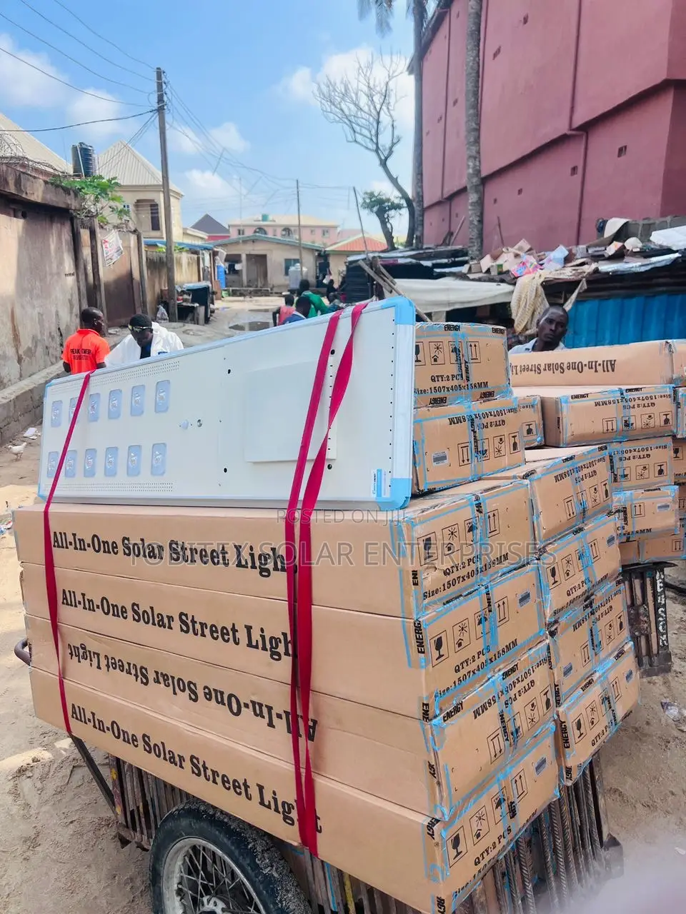All in One Cworth Street Light 100w