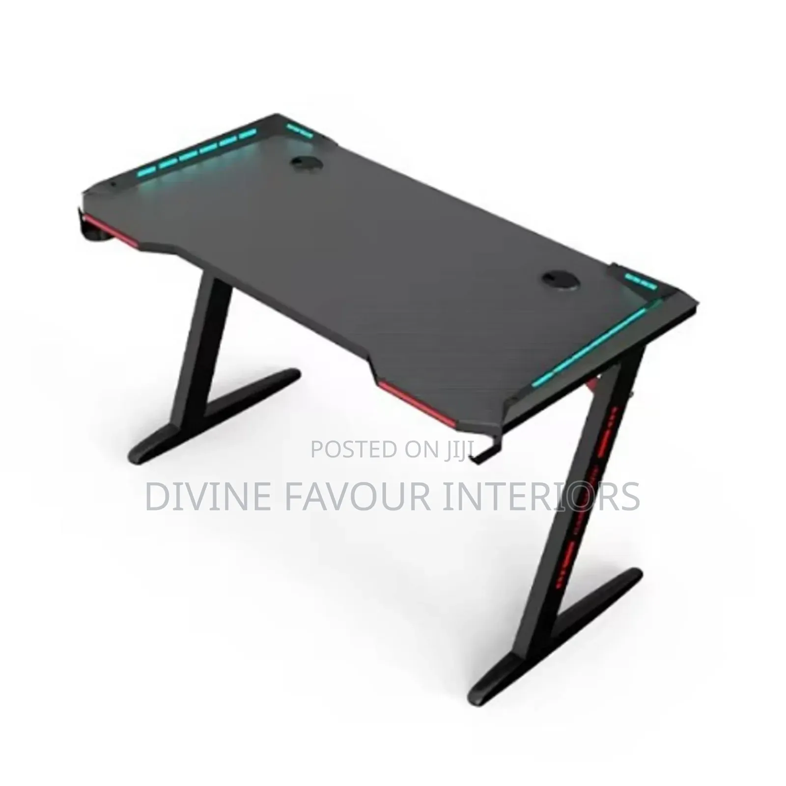 Z Gaming Table With Led RGB Lights - 1.4 Metre