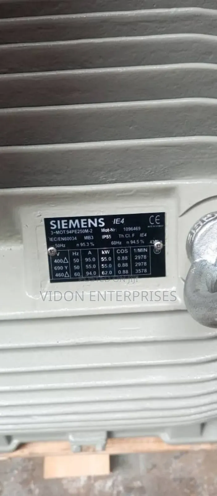 75hp Siemens Motors