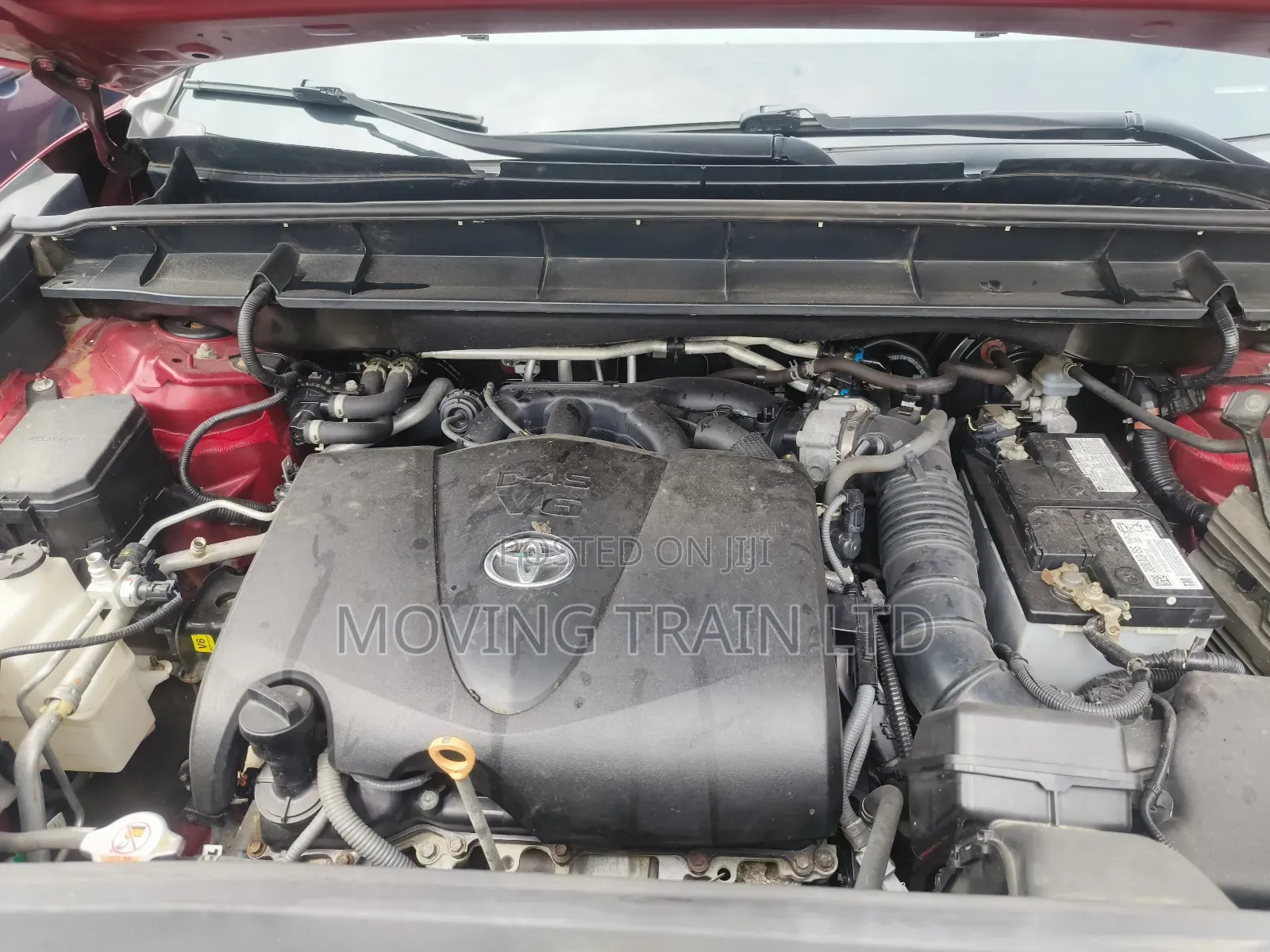 Toyota Highlander Platinum 2021 Red
