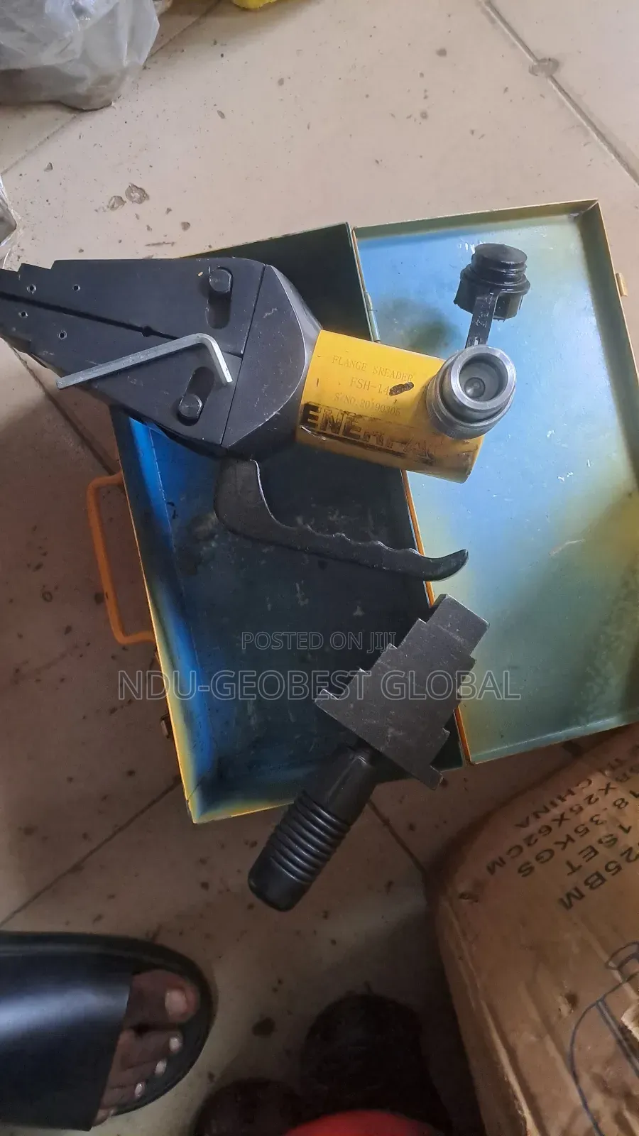 Hydraulic Flange Spreader Set