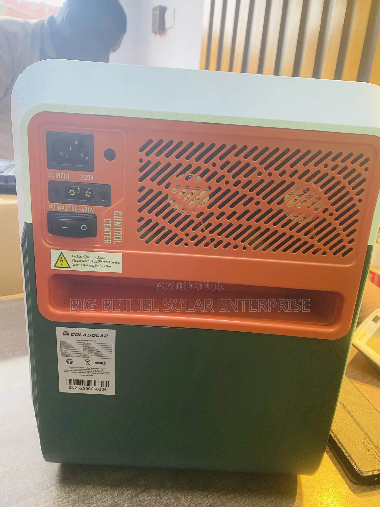 3.6kwh Cola Solar Power Station Solar