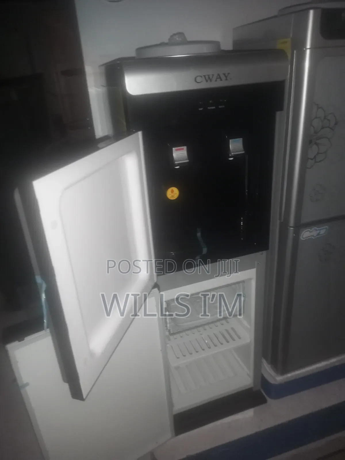 Cway Water Dispenser With a Fridge