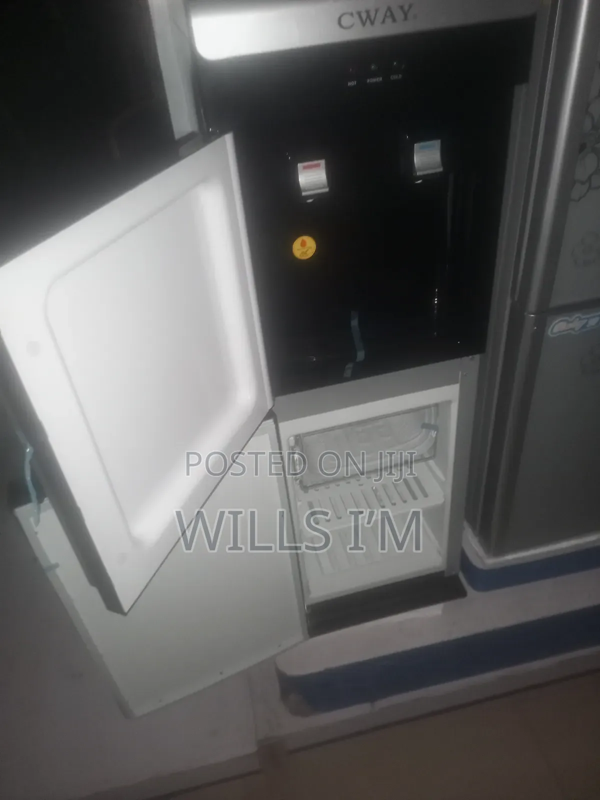 Cway Water Dispenser With a Fridge