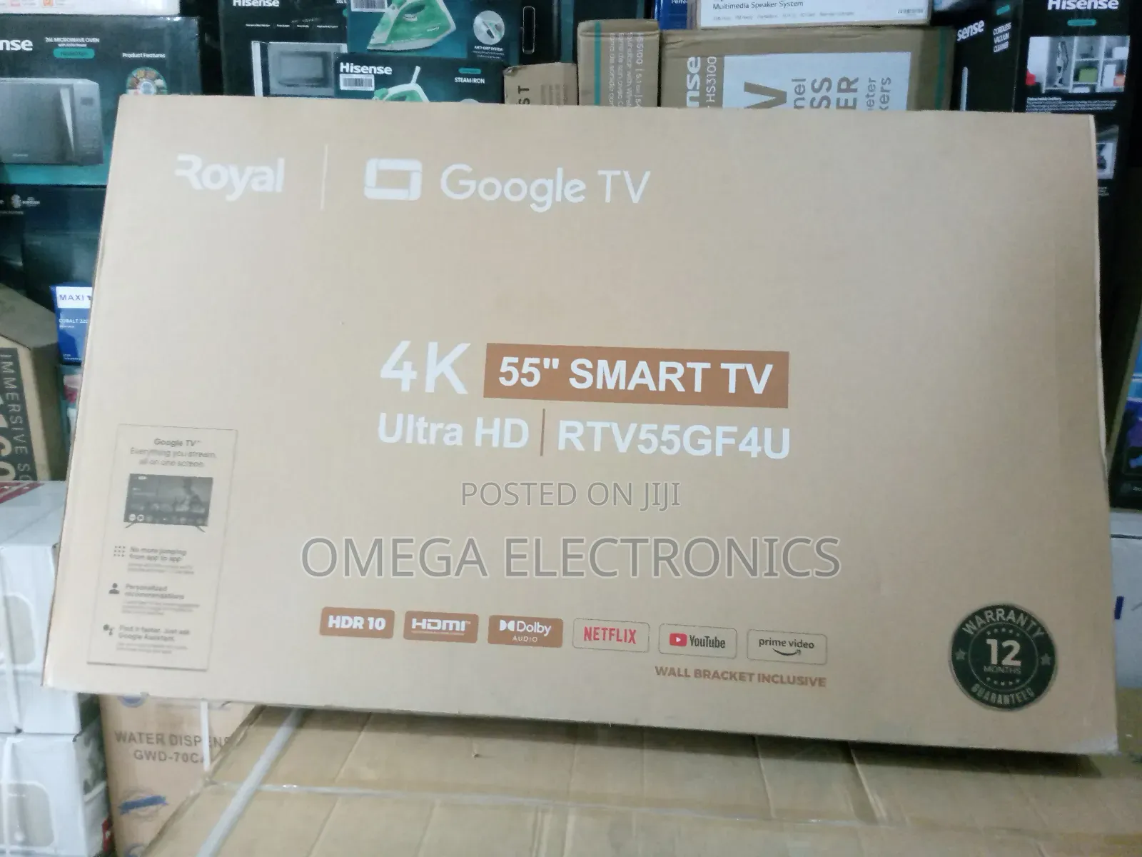 Royal 55inches Google Tv4k Smart