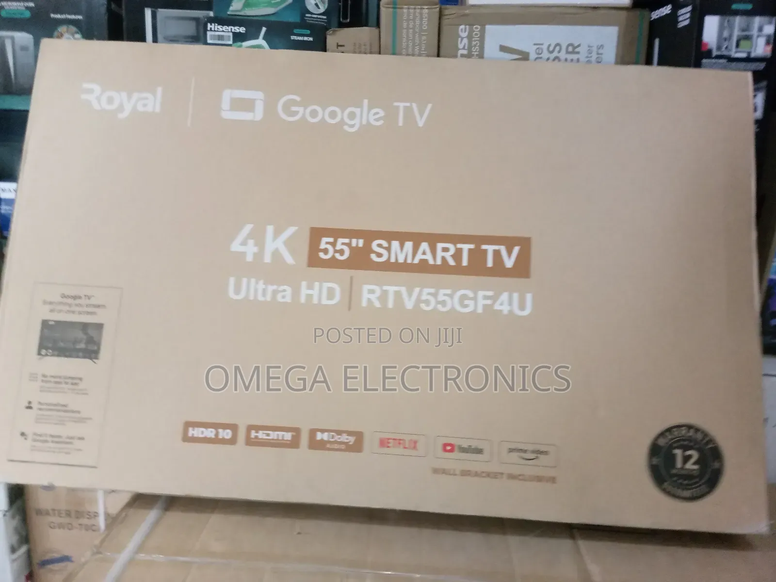 Royal 55inches Google Tv4k Smart