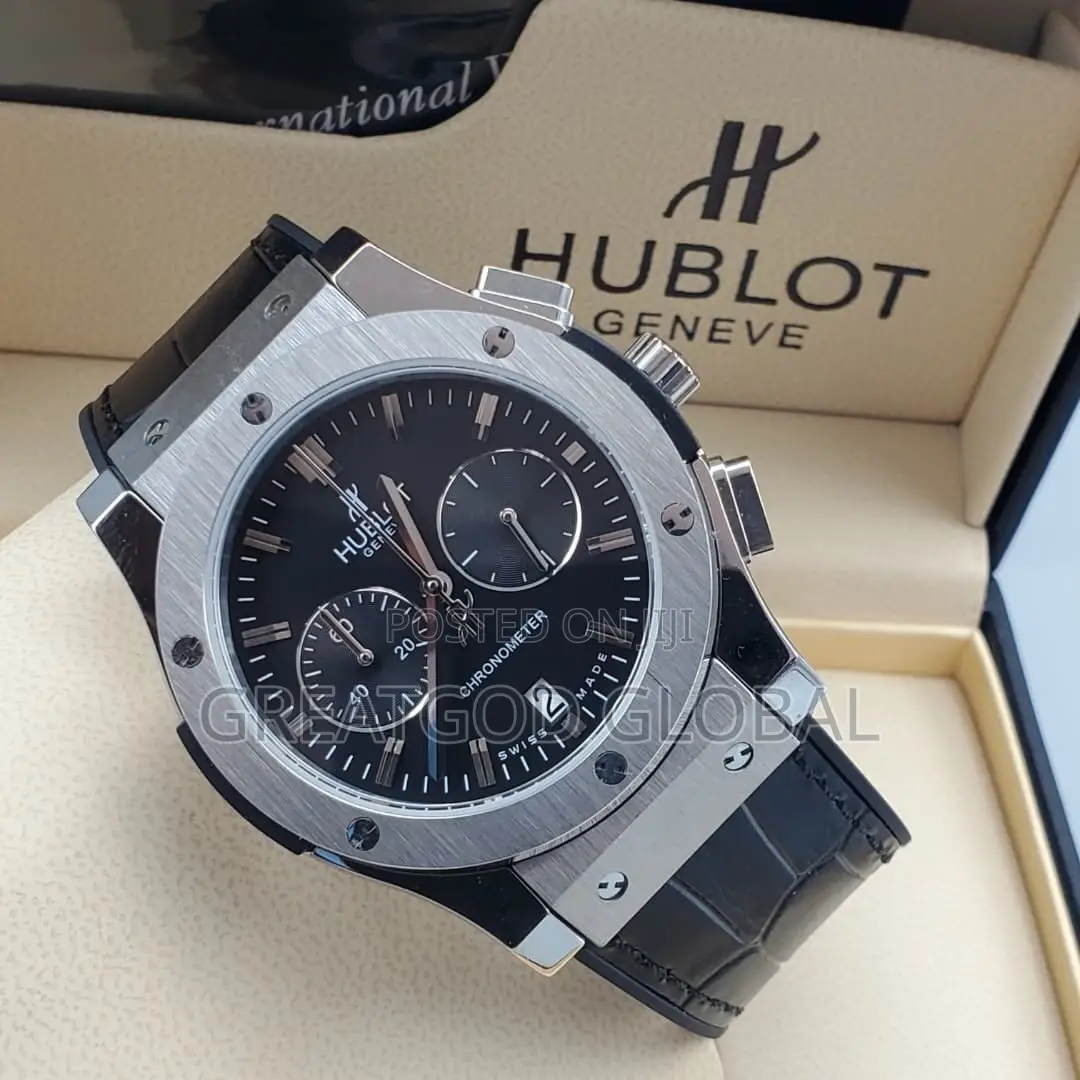 Luxury Hublot Wristwatch Chrono Head
