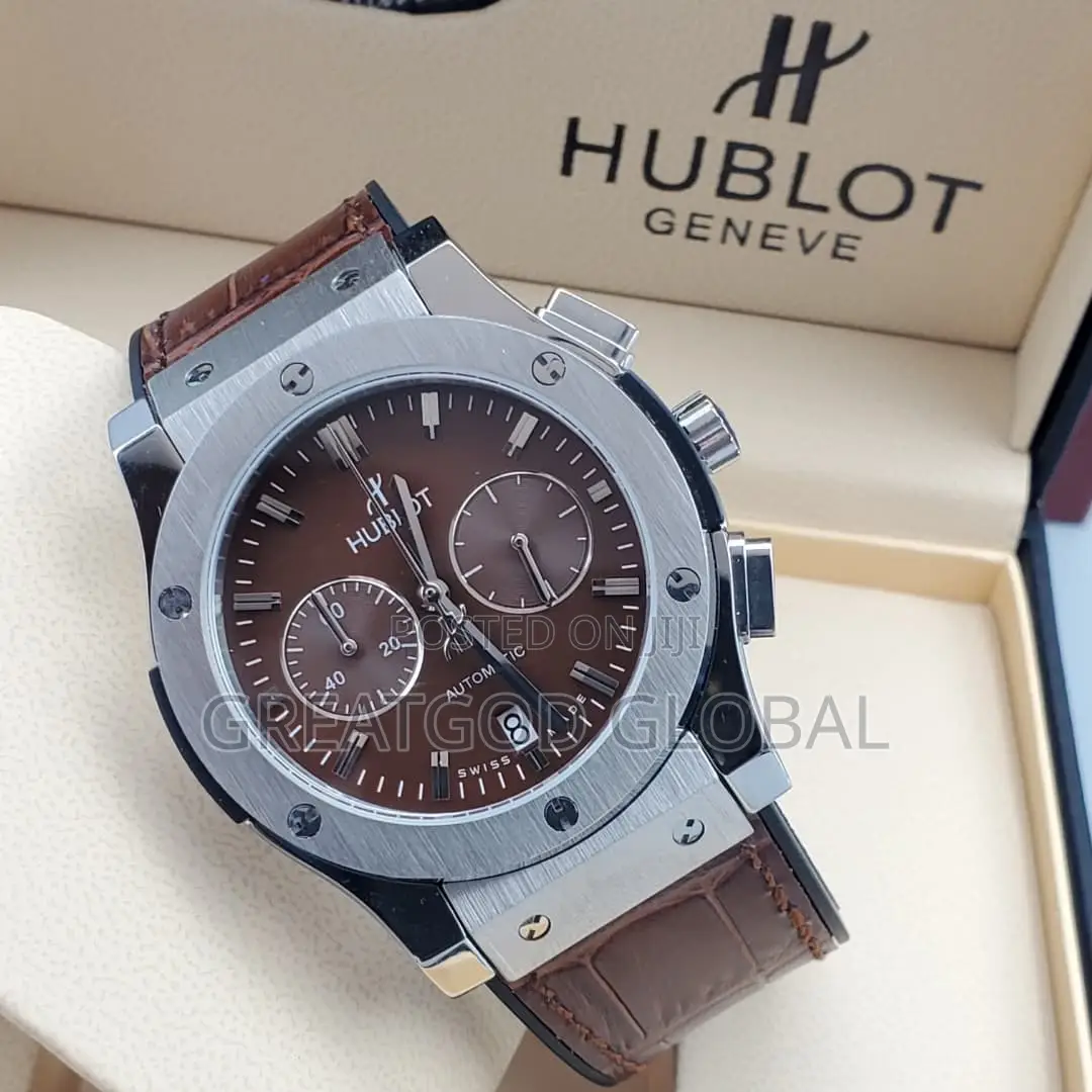 Luxury Hublot Wristwatch Chrono Head