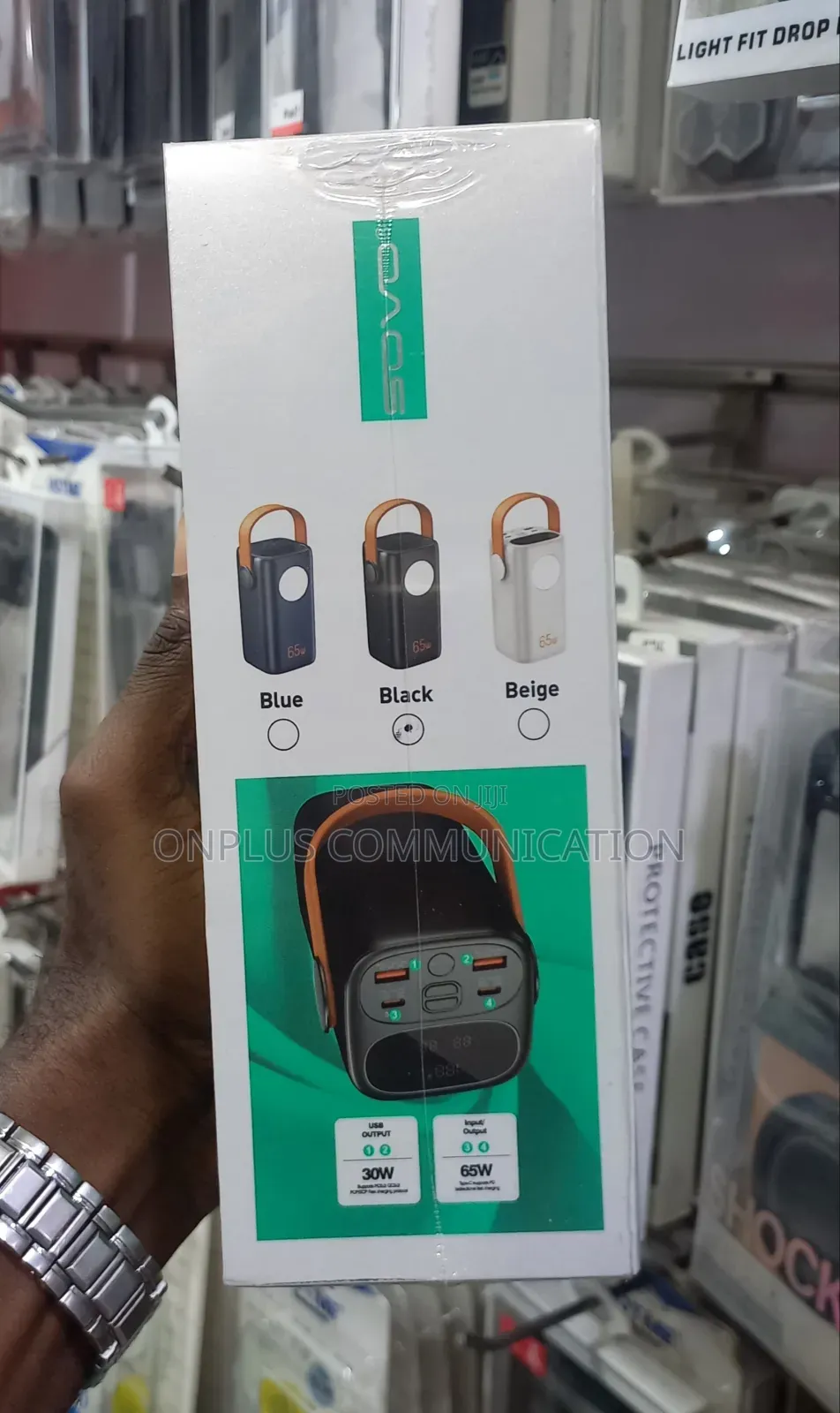 Sovo Laptop Power Bank 65w
