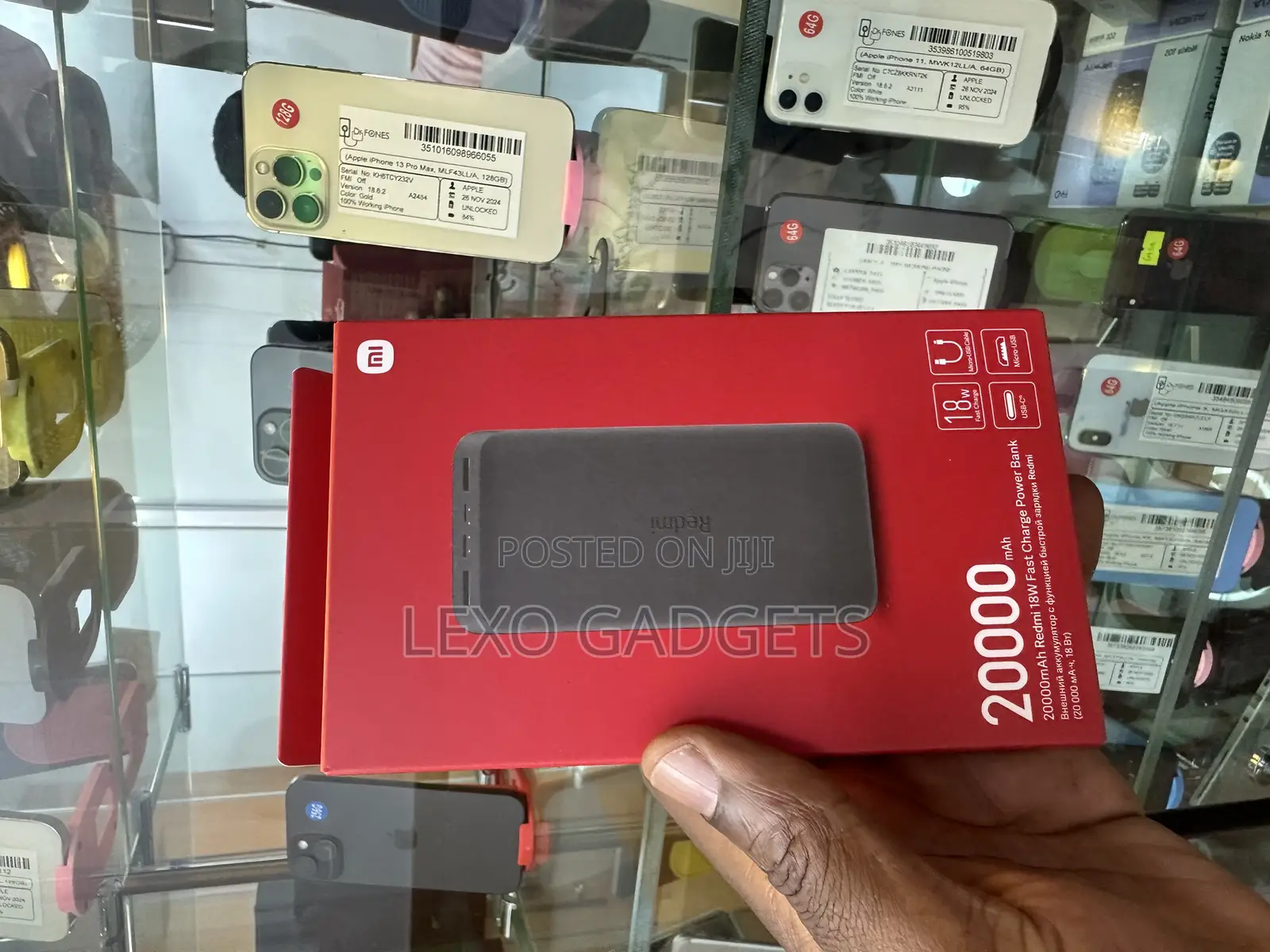 20000mah Redmi 18w Fast Charge Power Bank
