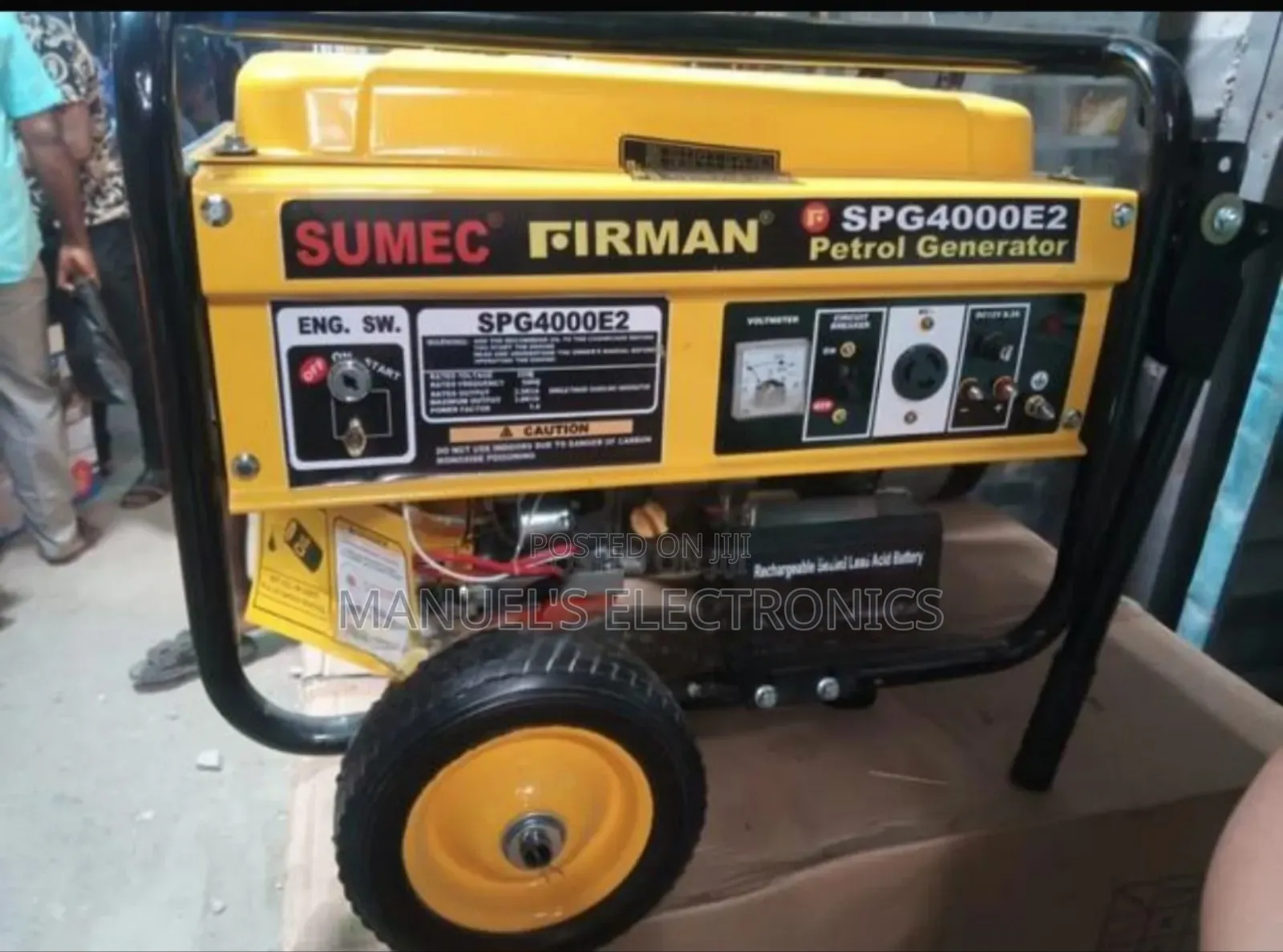 (3.5kva)Sumec Firman Petrol Generator Model Spg4000key 100% Copper Coi