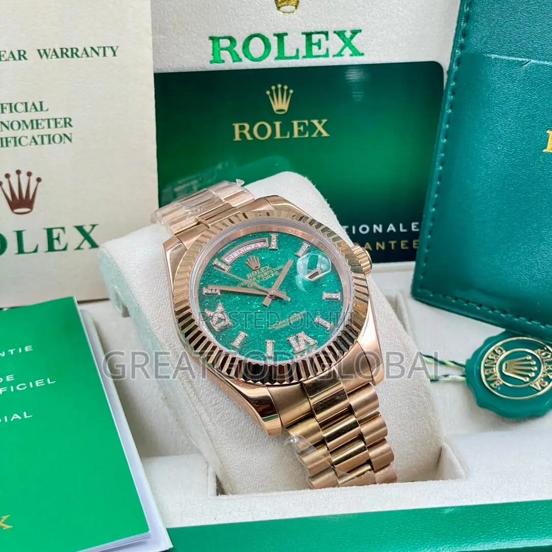 Rolex Chain Watch Automatic Movement With Luxury Box