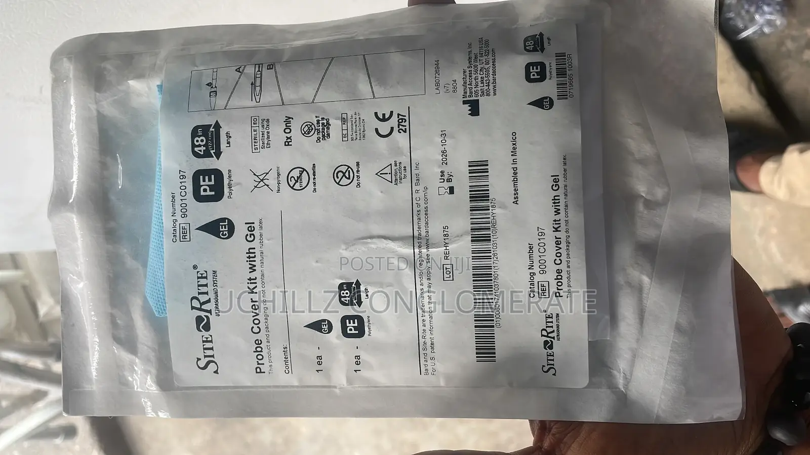 Probe Cover Kit With Sterile Gel