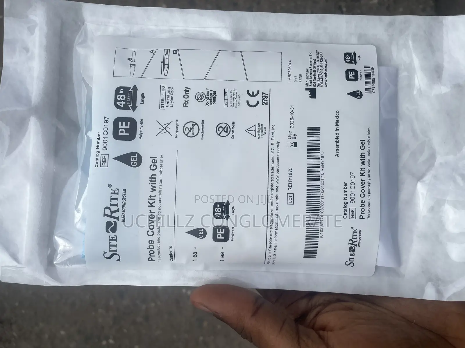 Probe Cover Kit With Sterile Gel