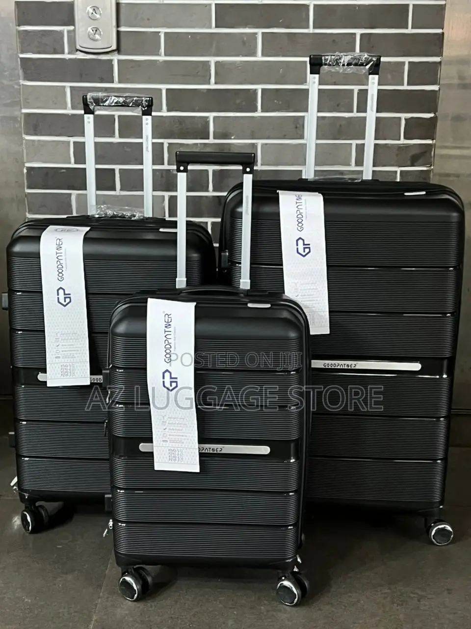 Set of 4 Double Zip Luxury Luggage Box