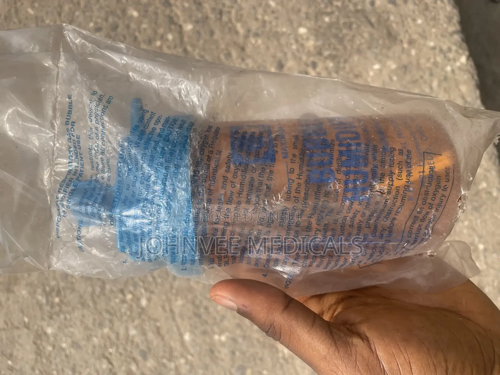 Oxygen Humidifier Bottle