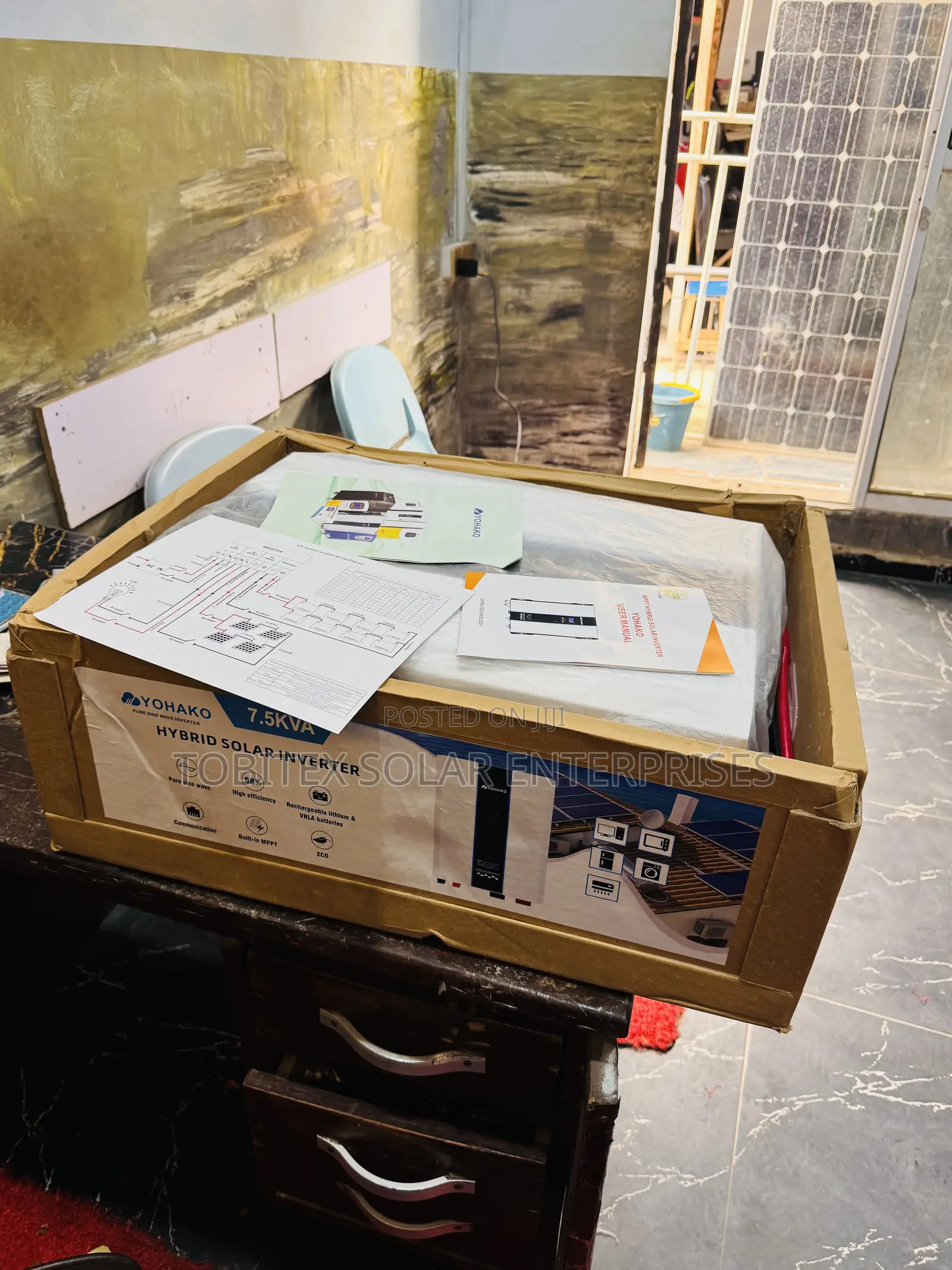 Yohako Hybrid Inverter 7.5kva 48v Promo