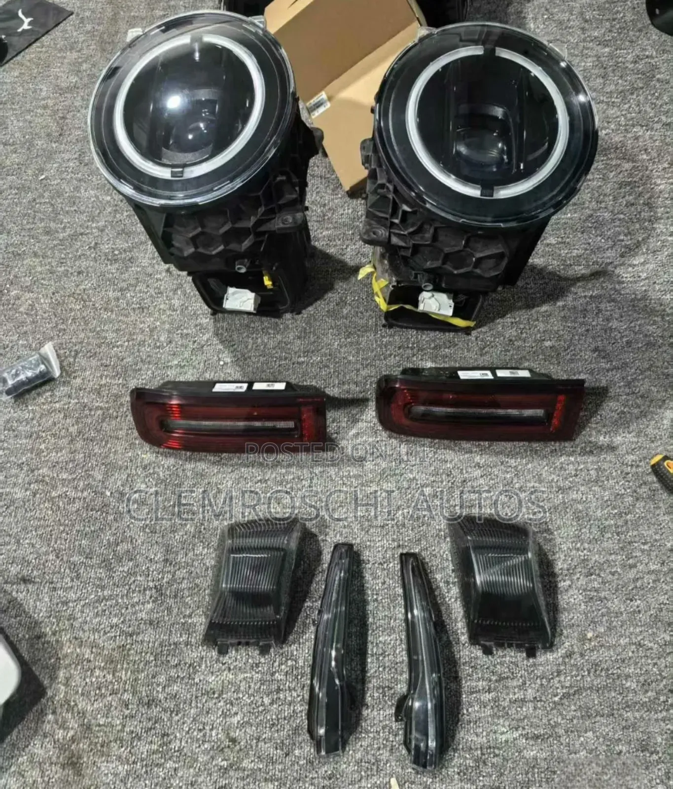 High Quality Certified Head, Rear, Pointer Lights Benz G63 2019-2025.